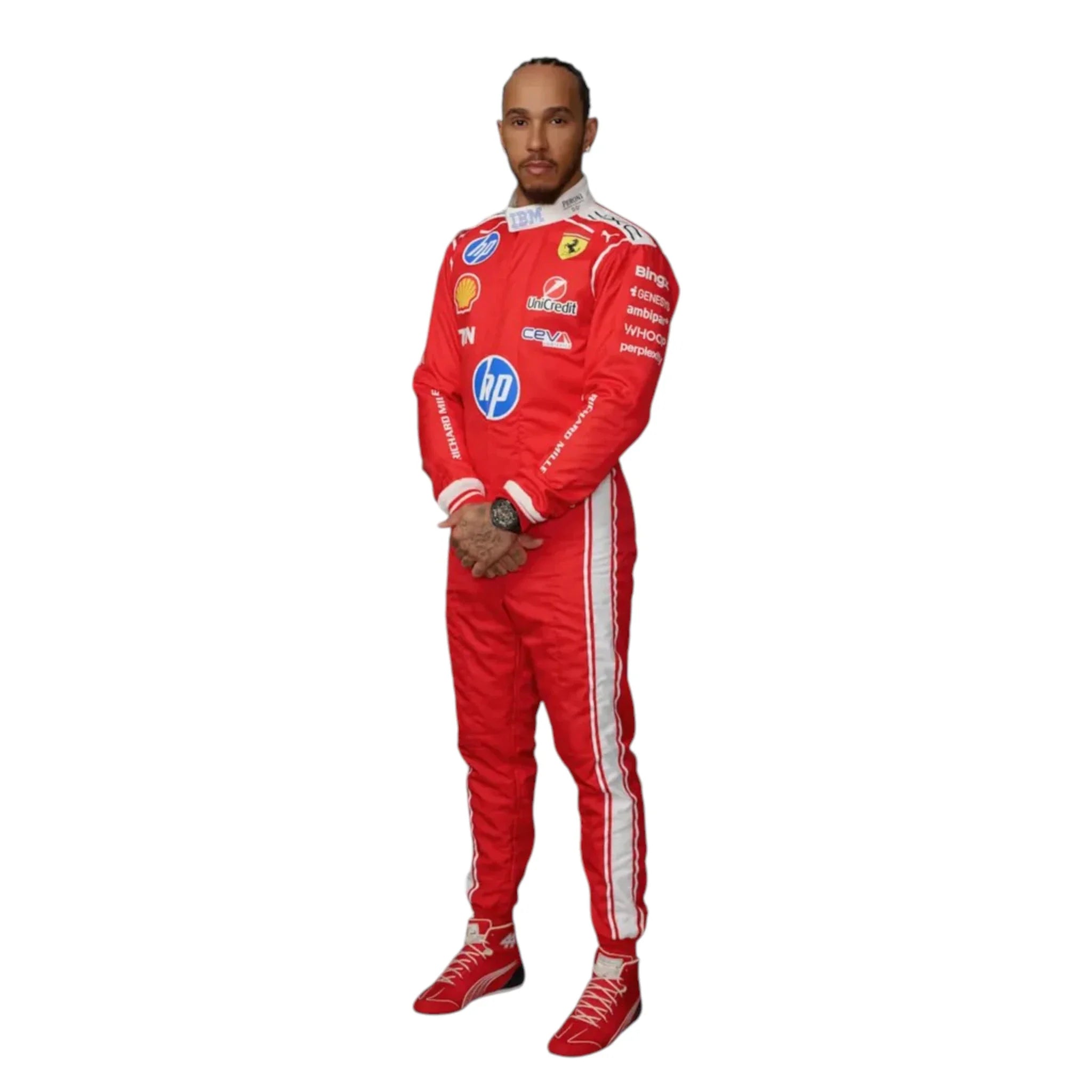 Lewis Hamilton 2026 Ferrari F1 Race Suit - Prix Racewears image 2