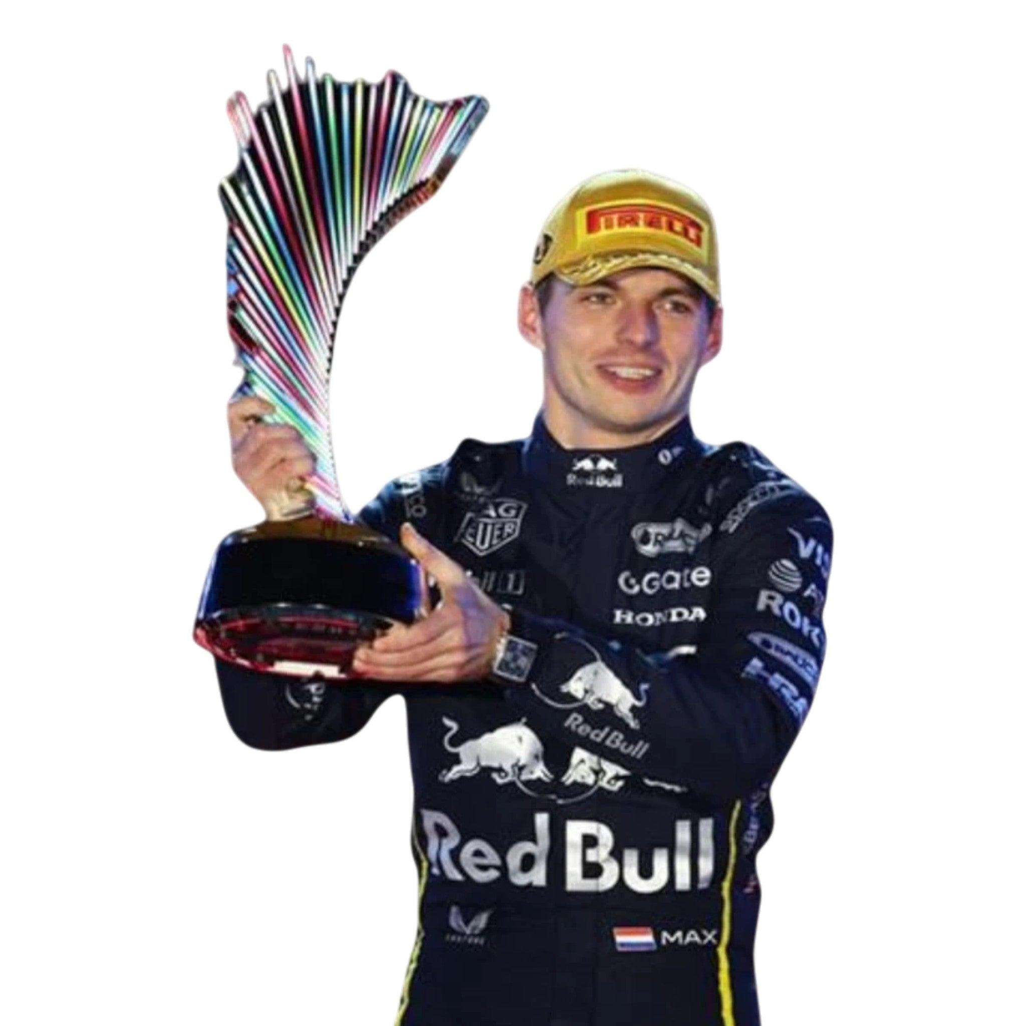 Max Verstappen 2025 Red Bull Las Vegas GP F1 Race Suit - Prix Racewears image 4