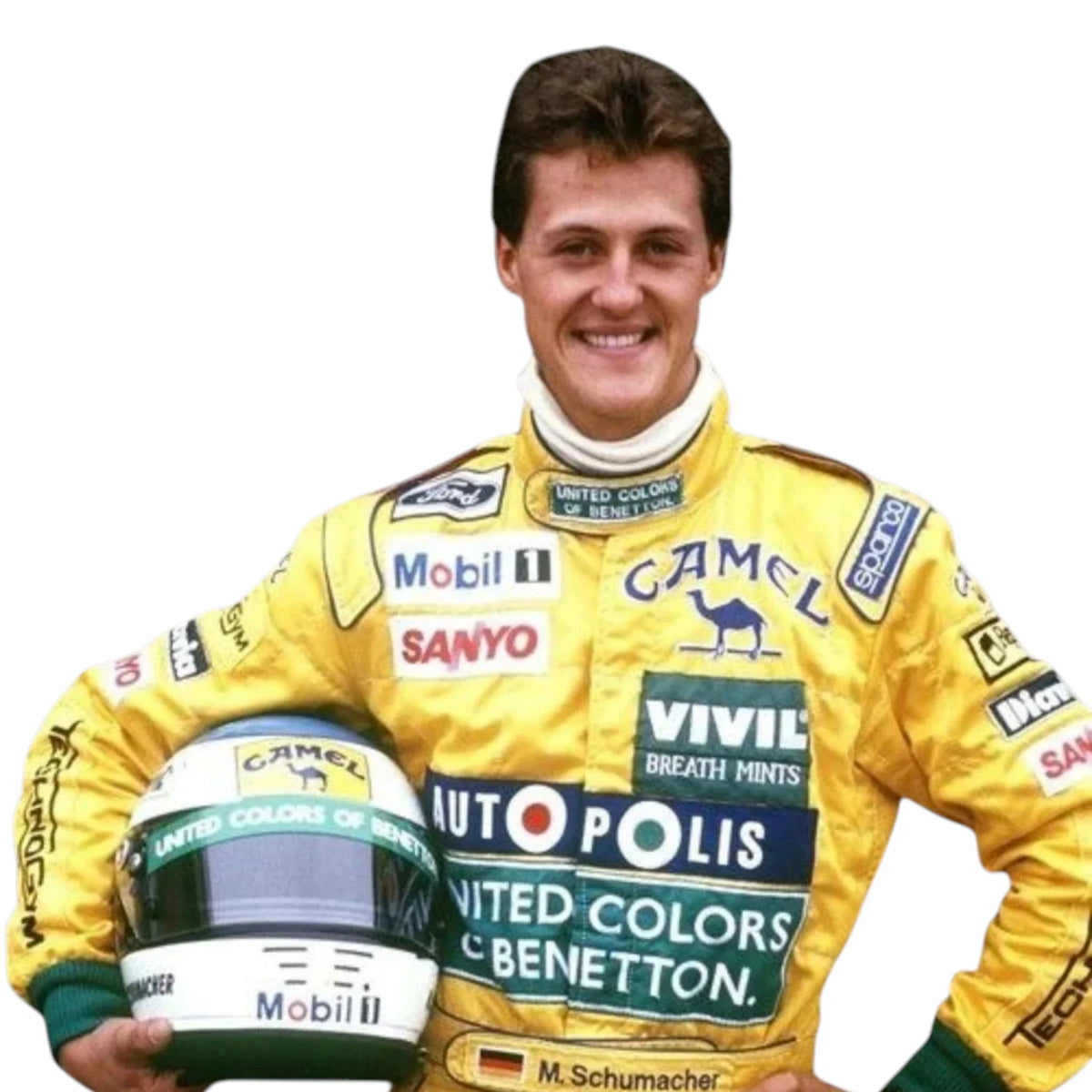 Michael Schumacher 1991 Benetton F1 Racing Suit - Prix Racewears image 2
