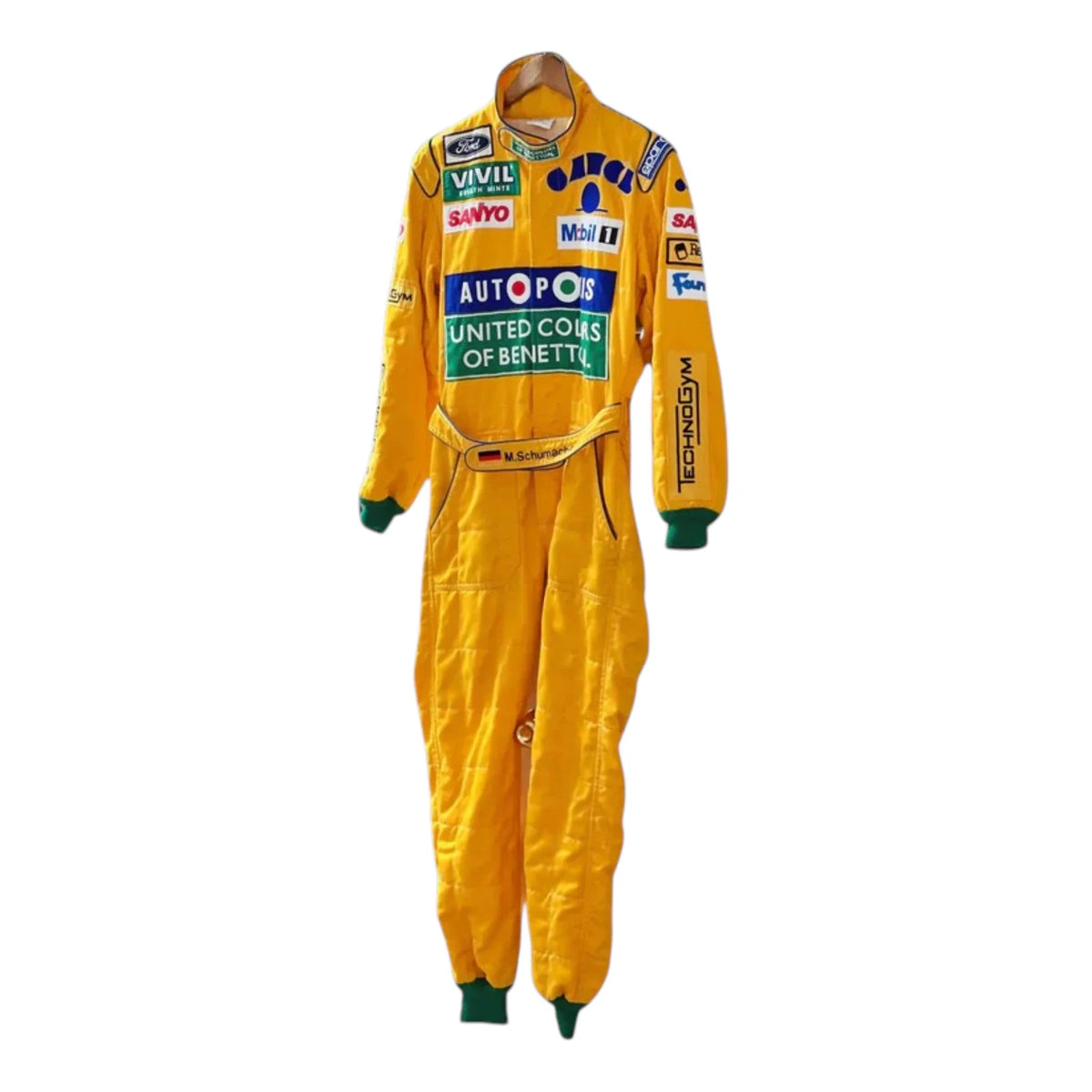 Michael Schumacher 1992 Benetton Belgian GP F1 Racing Suit - Prix Racewears image 5