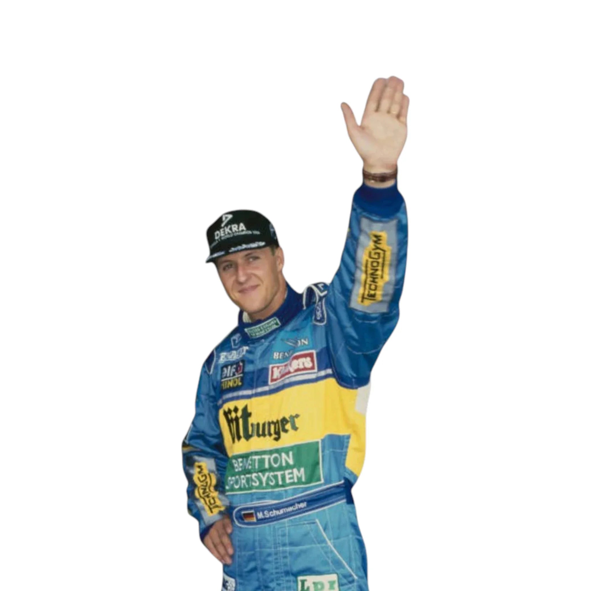 Michael Schumacher 1995 Benetton F1 Racing Suit - Prix Racewears image 3