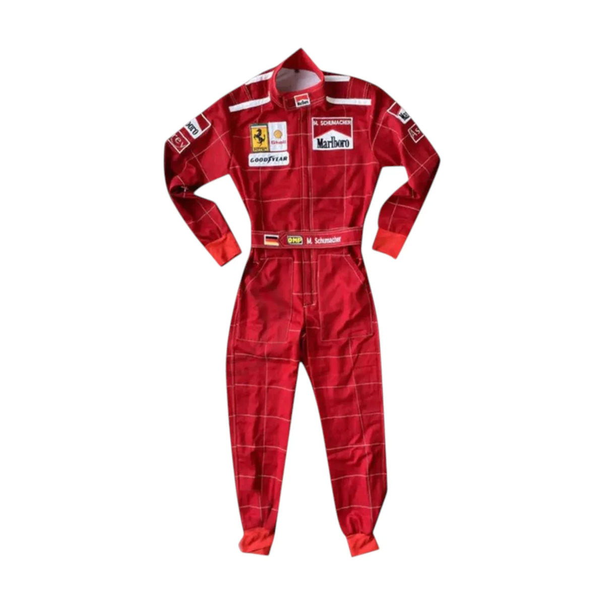 Michael Schumacher 1996 Ferrari F1 Racing Suit - Prix Racewears image 1