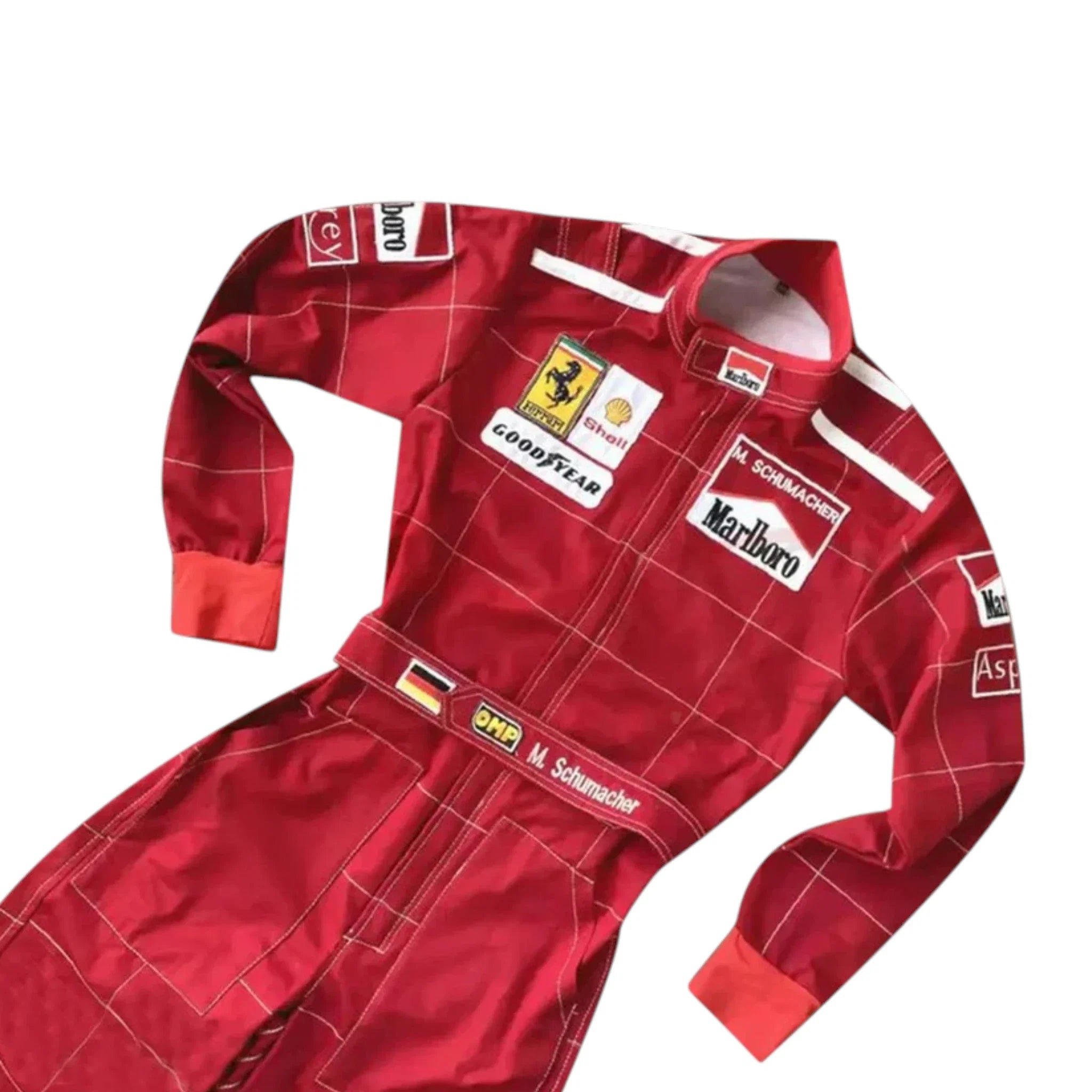 Michael Schumacher 1996 Ferrari F1 Racing Suit - Prix Racewears image 7
