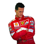 Michael Schumacher 2001 Ferrari Belgian GP F1 Racing Suit - Prix Racewears image 3