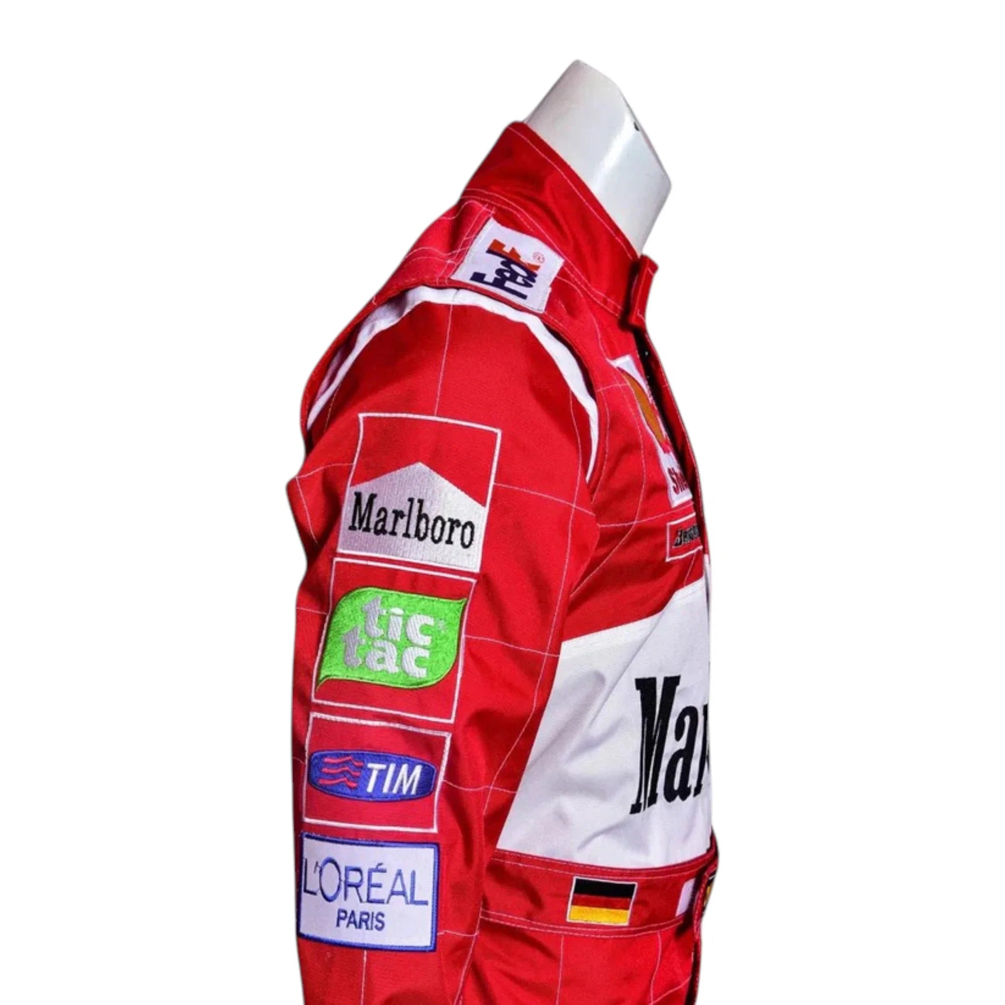 Michael Schumacher 2001 Ferrari Belgian GP F1 Racing Suit - Prix Racewears image 4