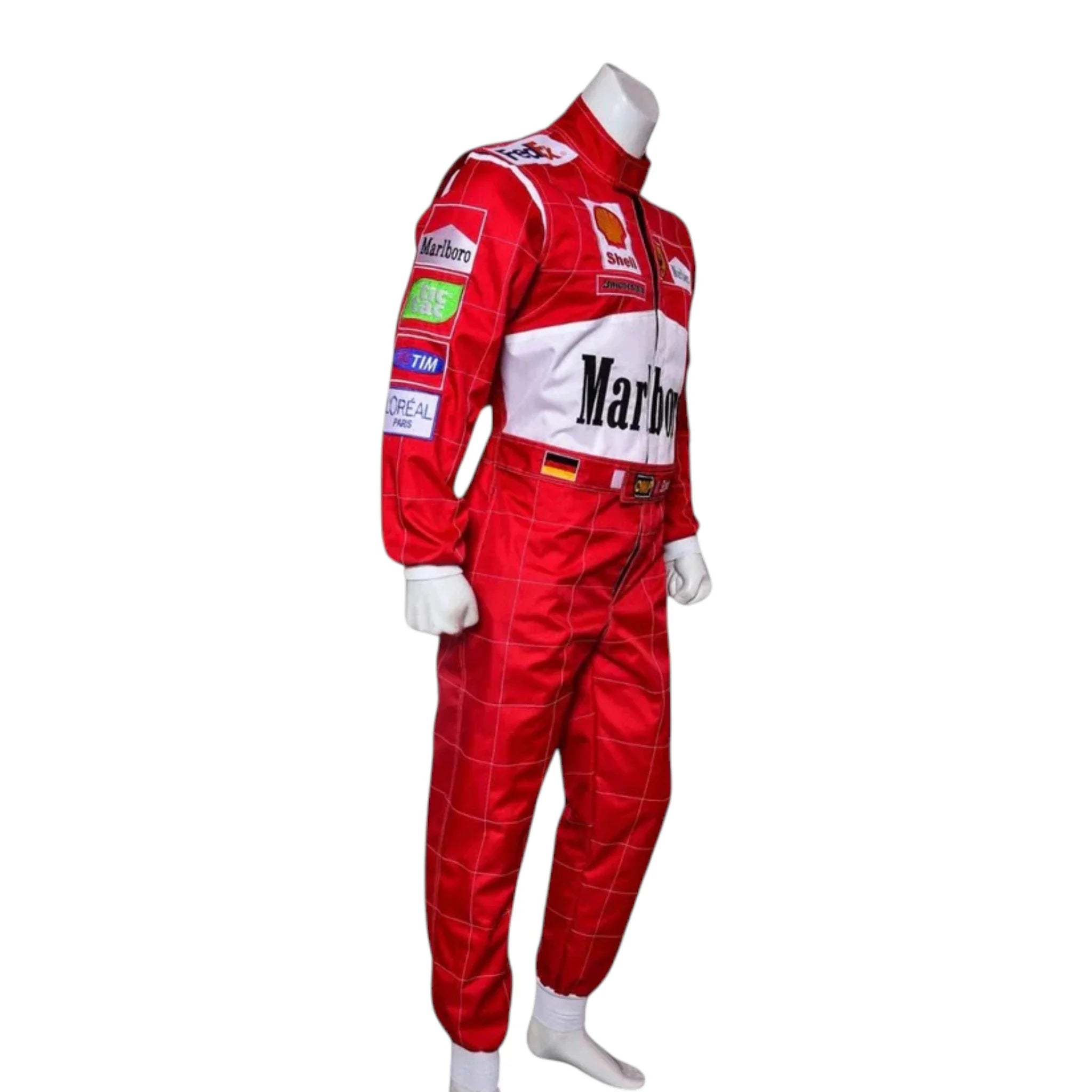 Michael Schumacher 2001 Ferrari Belgian GP F1 Racing Suit - Prix Racewears image 6