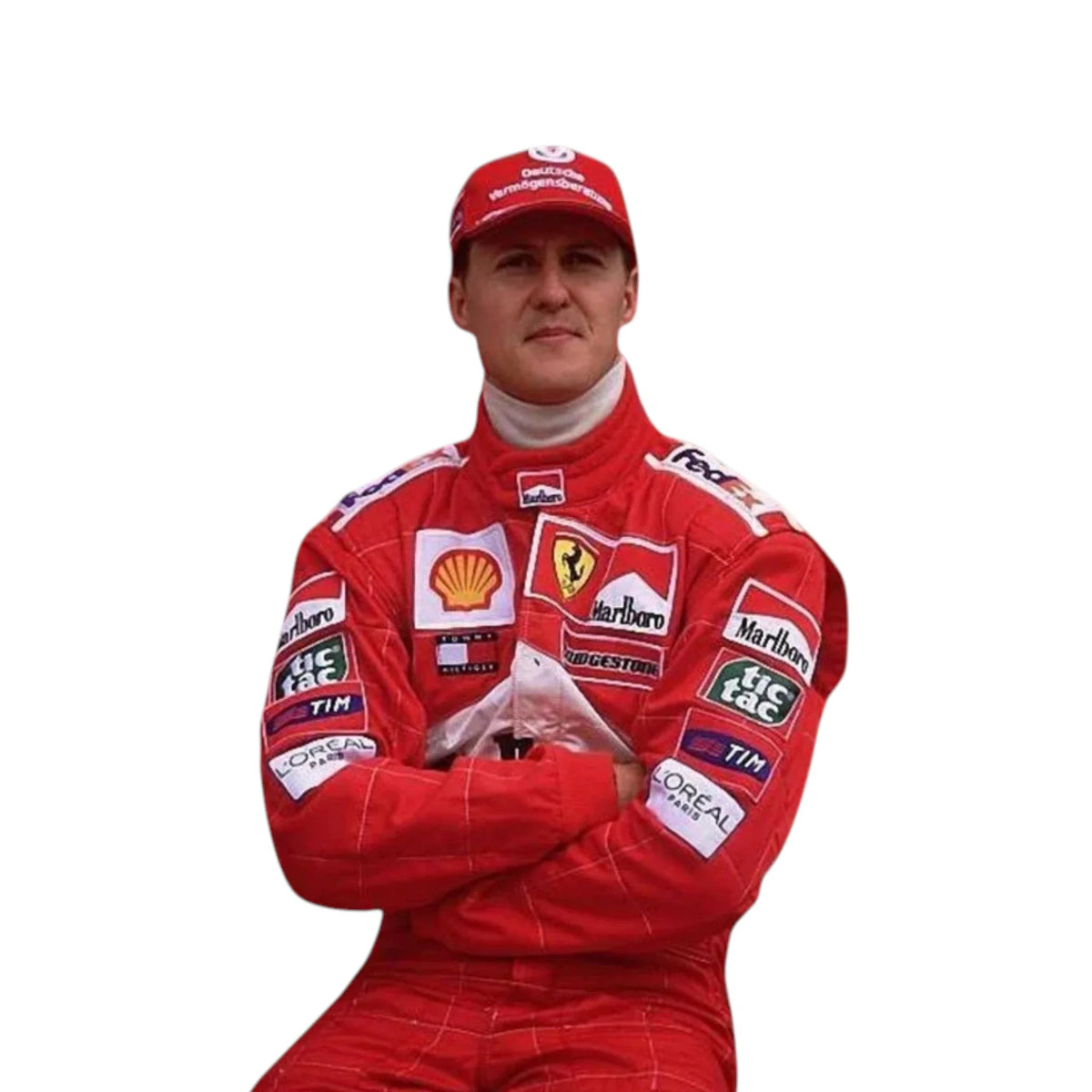 Michael Schumacher 2002 Ferrari F1 Racing Suit - Prix Racewears image 2