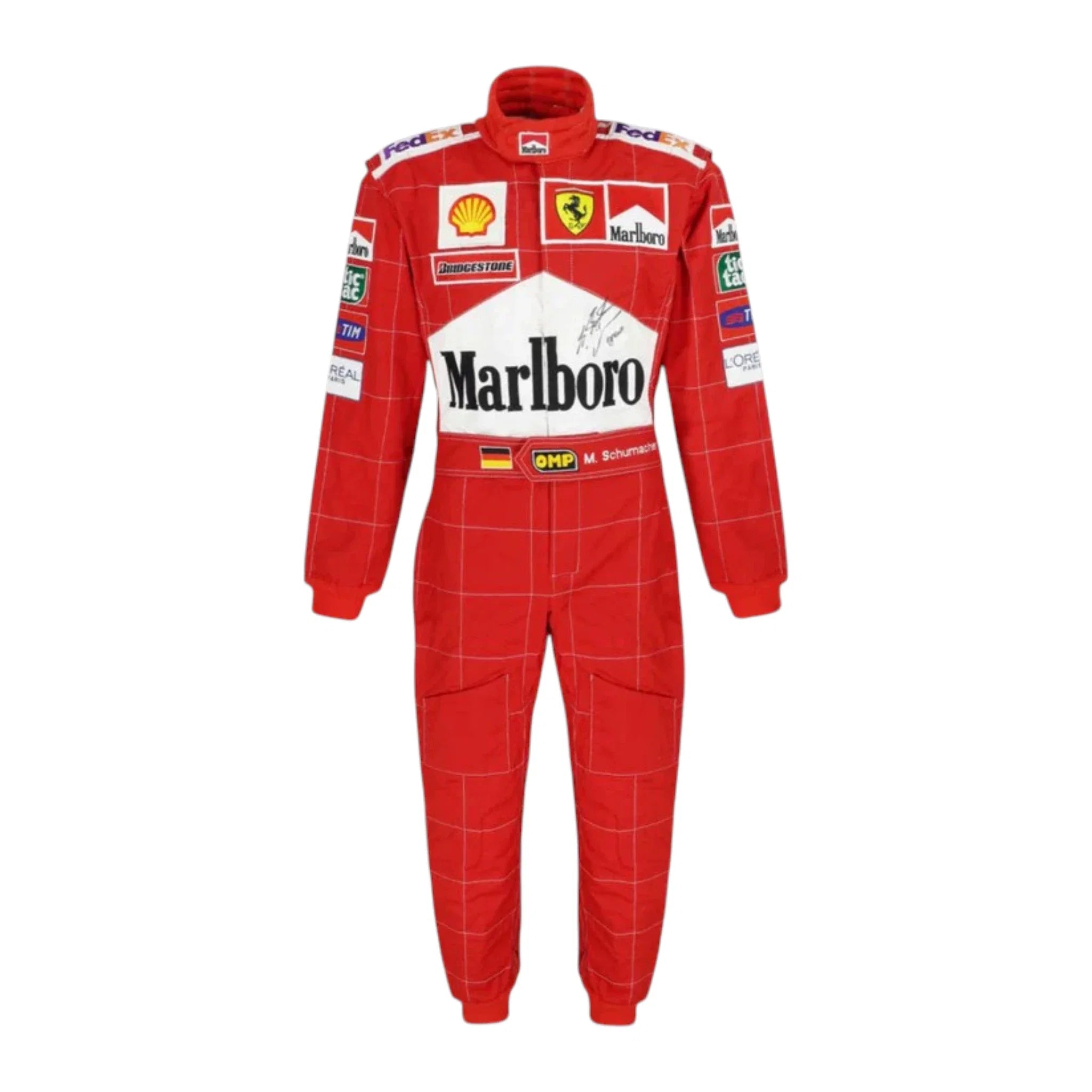 Michael Schumacher 2004 Ferrari F1 Racing Suit - Prix Racewears image 1