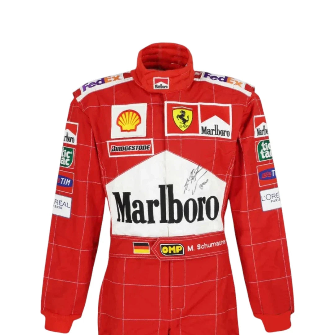 Michael Schumacher 2004 Ferrari F1 Racing Suit - Prix Racewears image 2