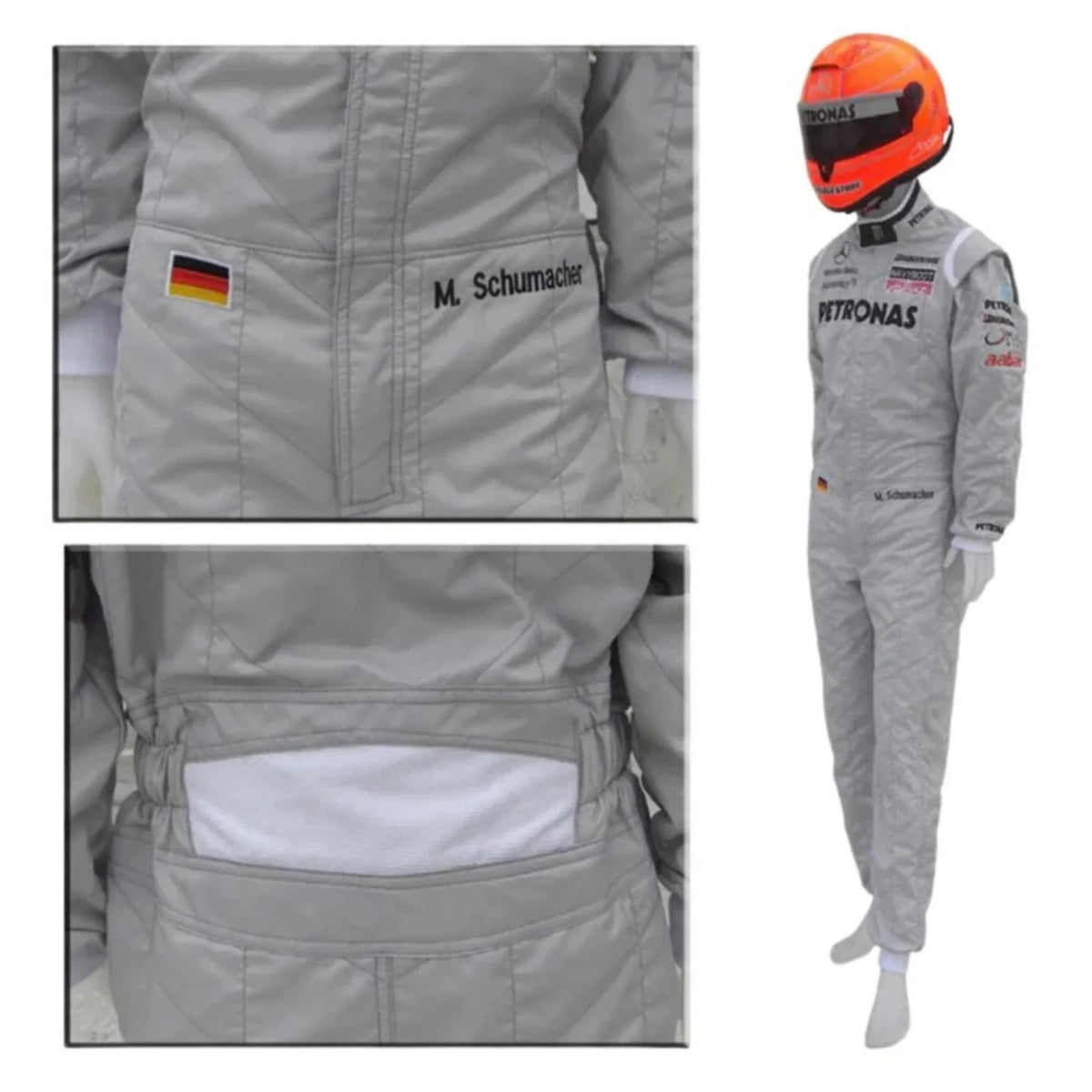 Michael Schumacher 2010 Mercedes-AMG Petronas F1 Racing Suit - Prix Racewears image 5