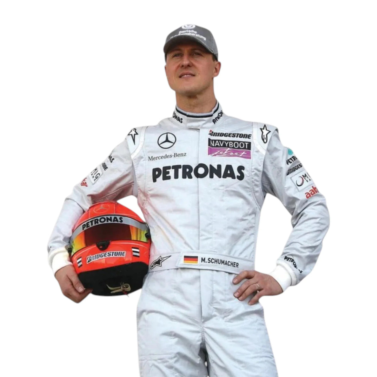 Michael Schumacher 2010 Mercedes-AMG Petronas F1 Racing Suit - Prix Racewears image 6