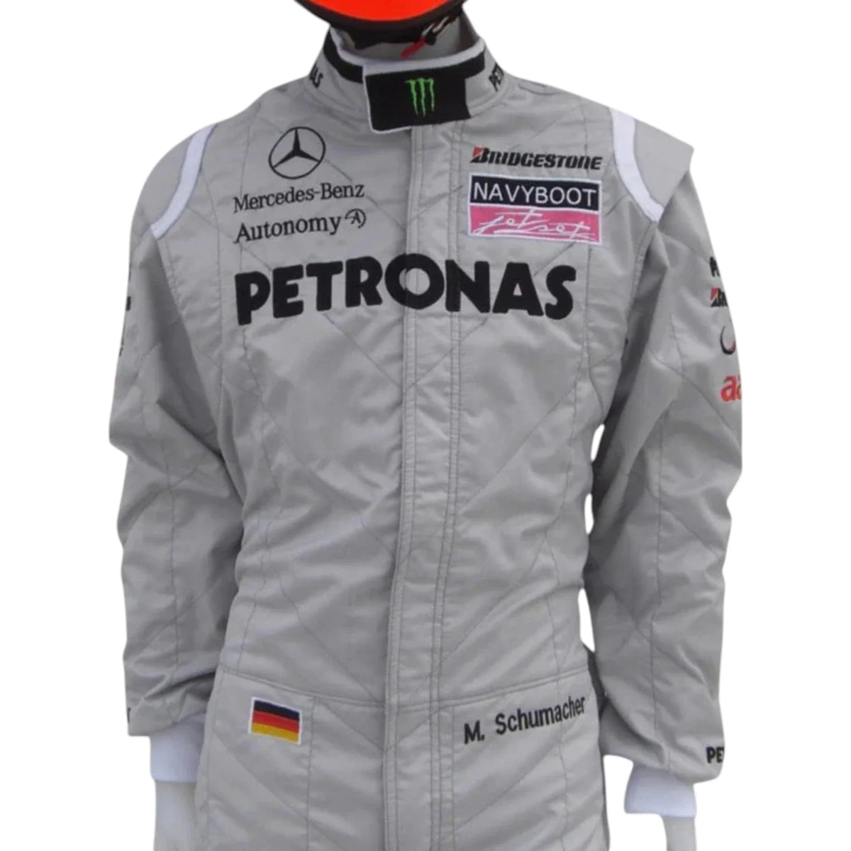 Michael Schumacher 2010 Mercedes-AMG Petronas F1 Racing Suit - Prix Racewears image 8