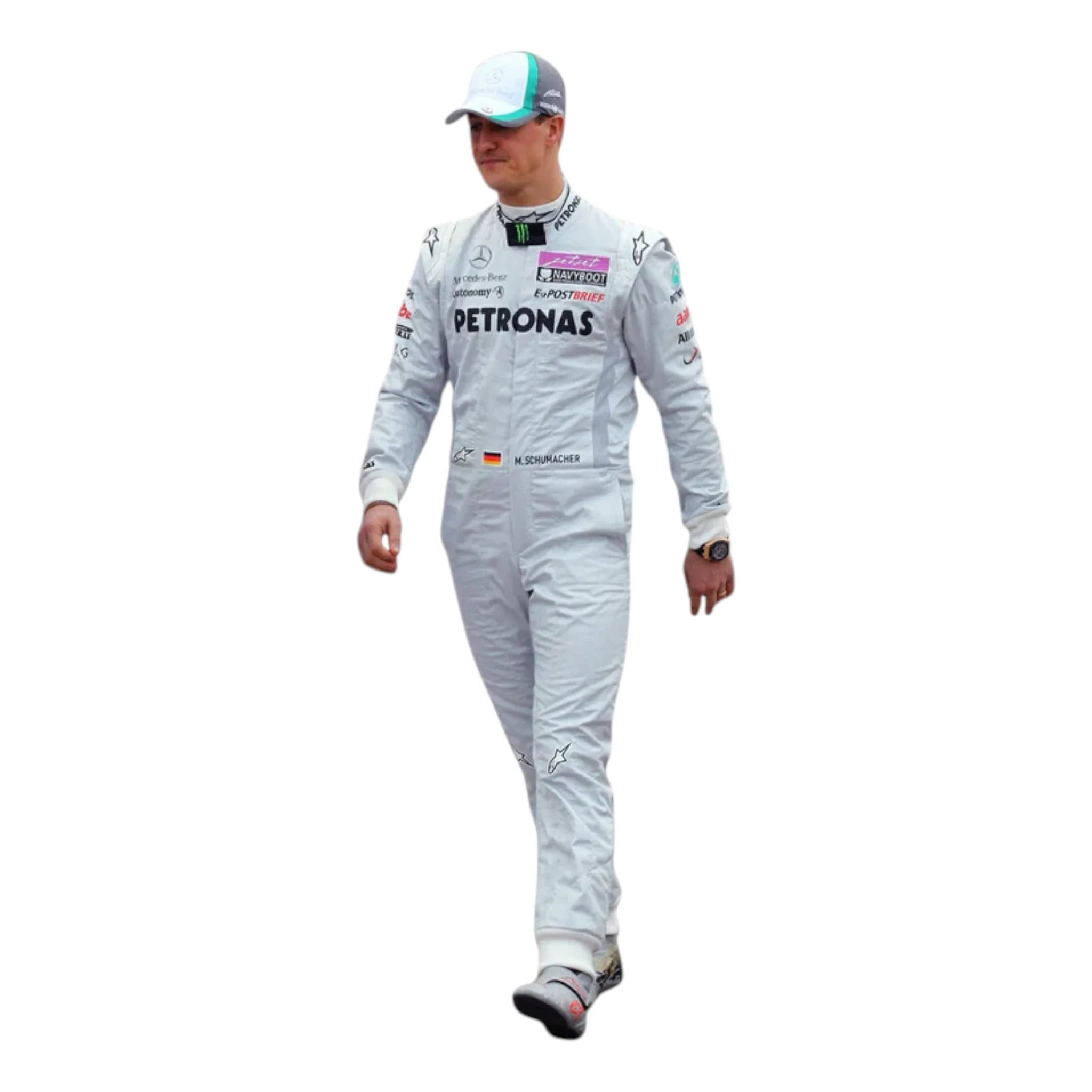 Michael Schumacher 2011 Mercedes-AMG Petronas F1 Racing Suit - Prix Racewears image 1