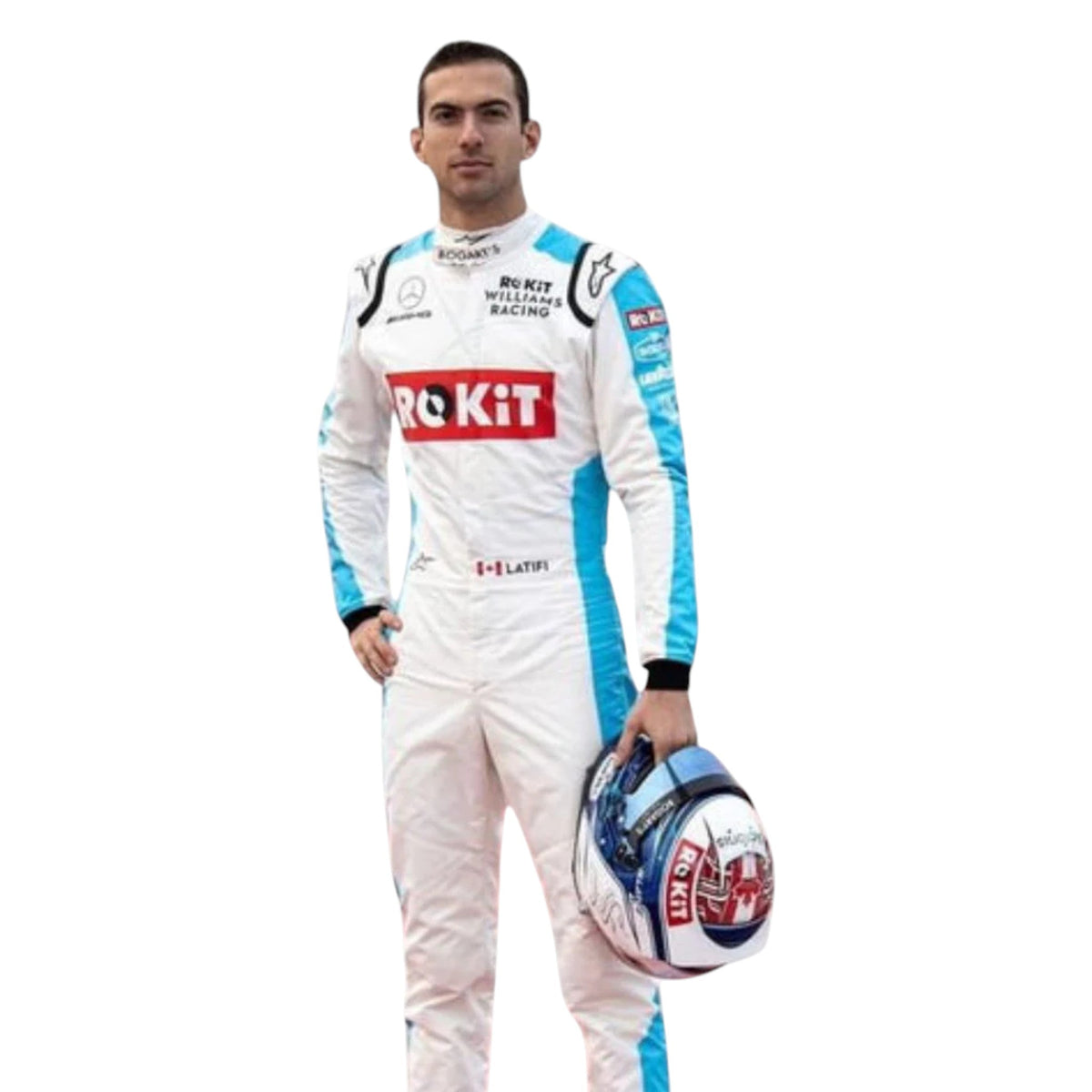 Nicholas Latifi 2020 Williams F1 Race Suit - Prix Racewears image 1