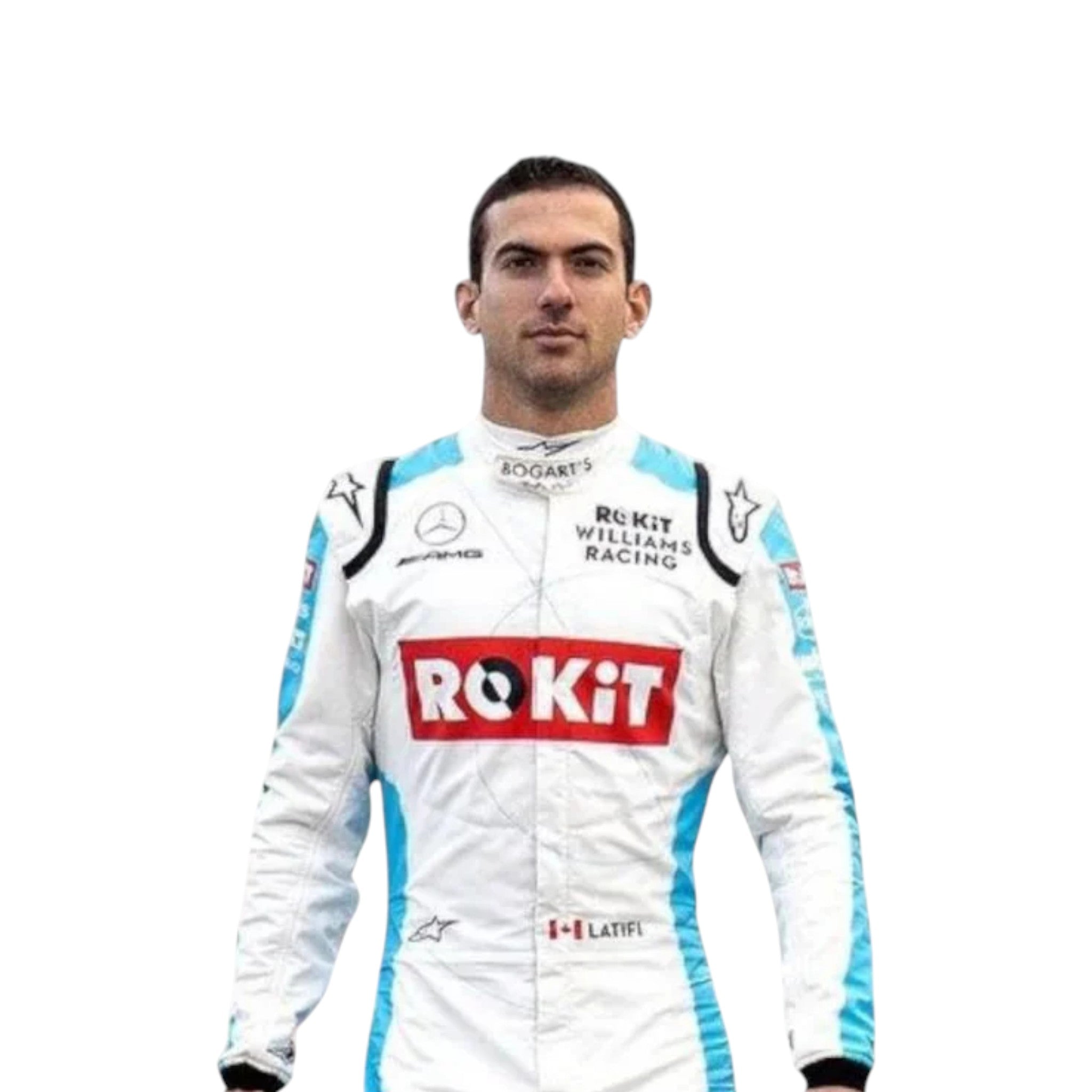 Nicholas Latifi 2020 Williams F1 Race Suit - Prix Racewears image 2