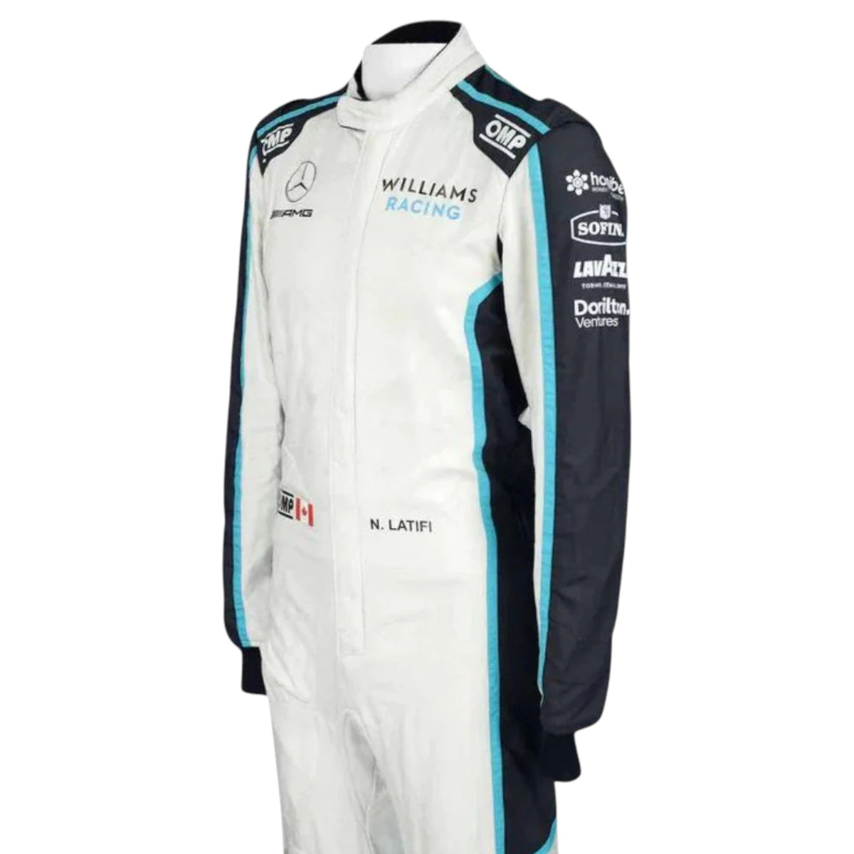 Nicholas Latifi 2021 Williams F1 Race Suit - Prix Racewears image 2