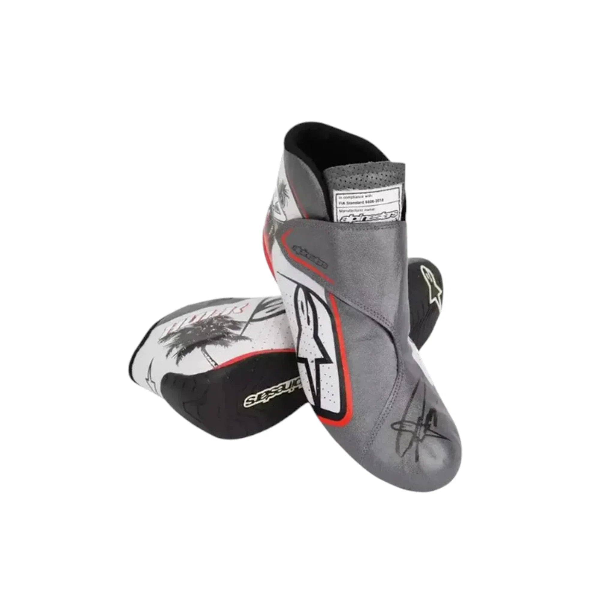 Nico Hülkenberg 2023 Haas Miami GP F1 Racing Shoes - Prix Racewears image 2