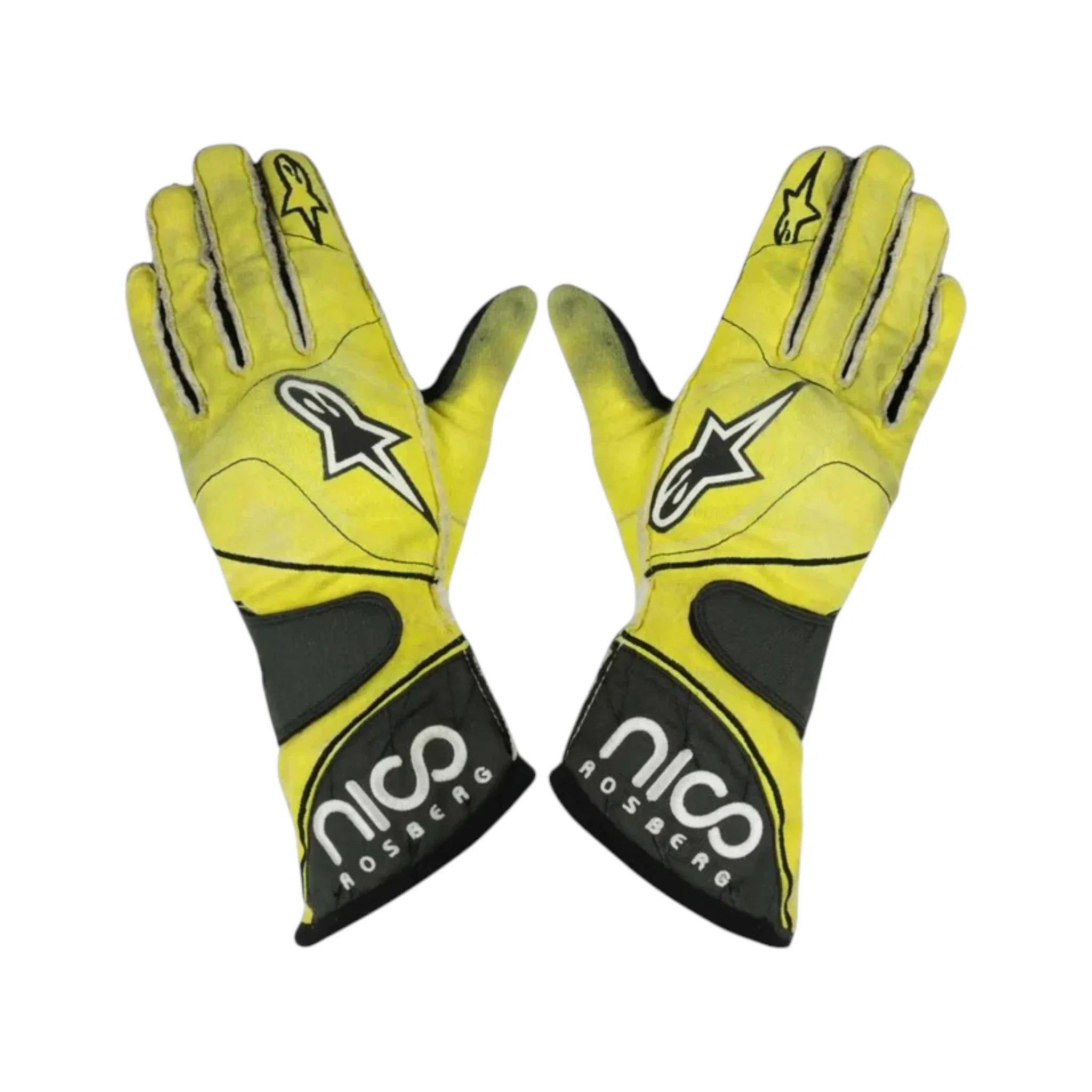 Nico Rosberg 2011 Mercedes-AMG Petronas F1 Racing Gloves - Prix Racewears image 1