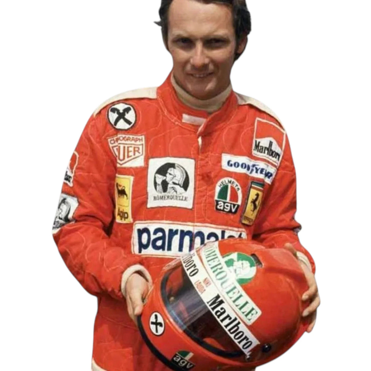 Niki Lauda 1976 Ferrari F1 Racing Suit - Prix Racewears image 5
