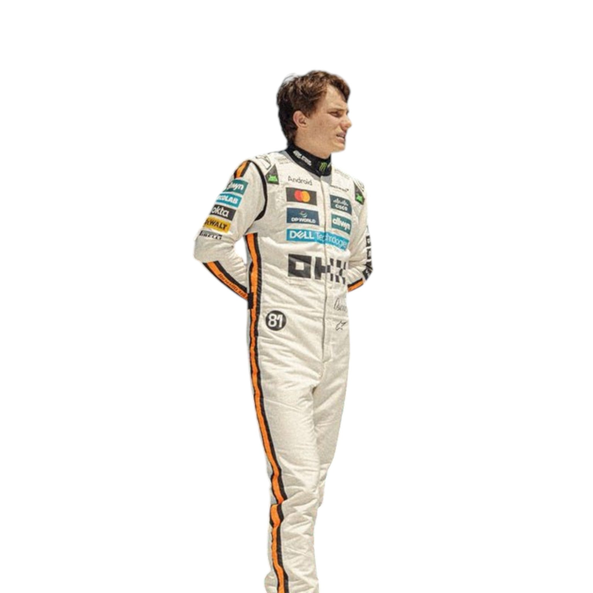 Oscar Piastri 2025 Mclaren Monaco GP F1 Race Suit - Prix Racewears image 1