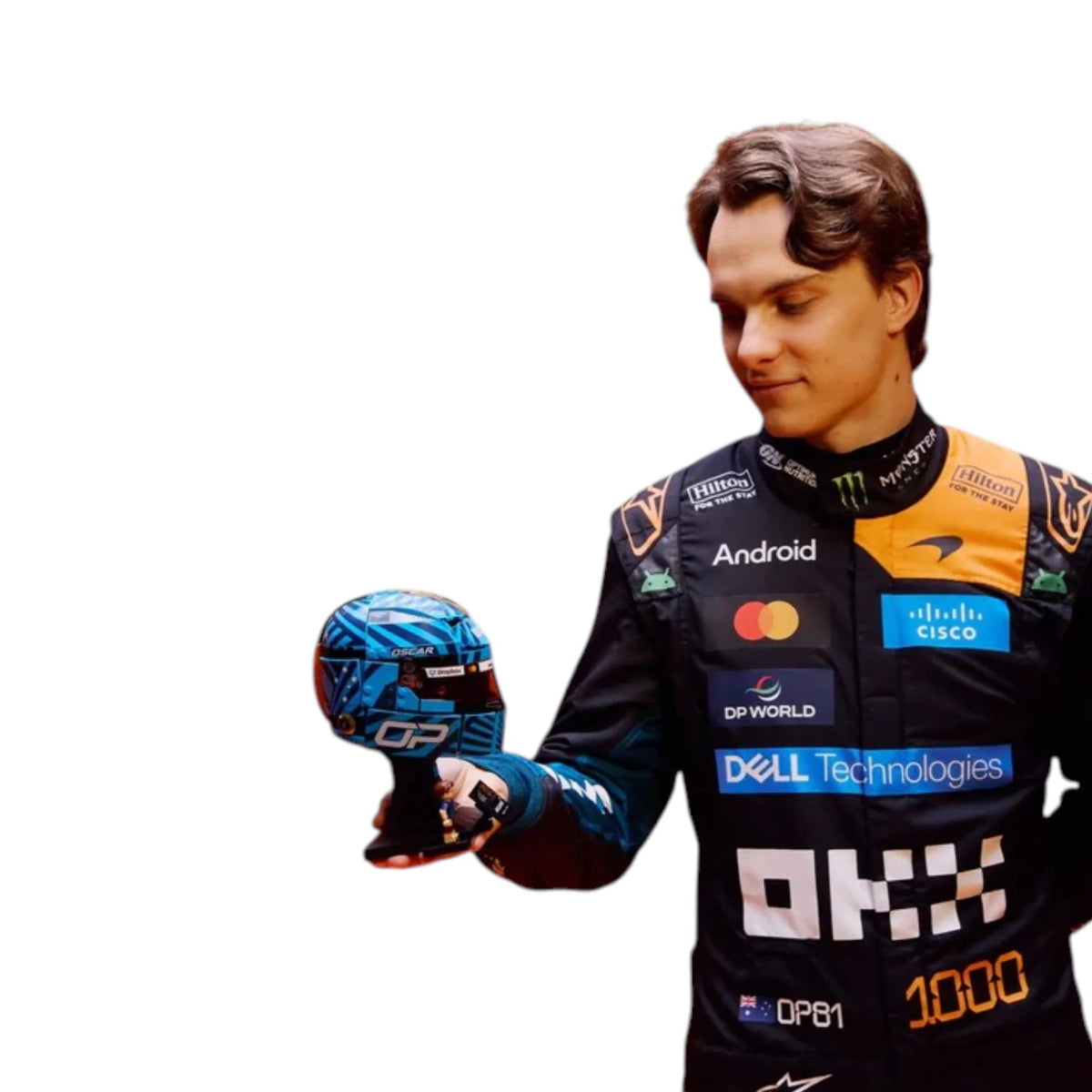 Oscar Piastri 2026 McLaren 1000th Monaco GP F1 Race Suit - Prix Racewears image 3