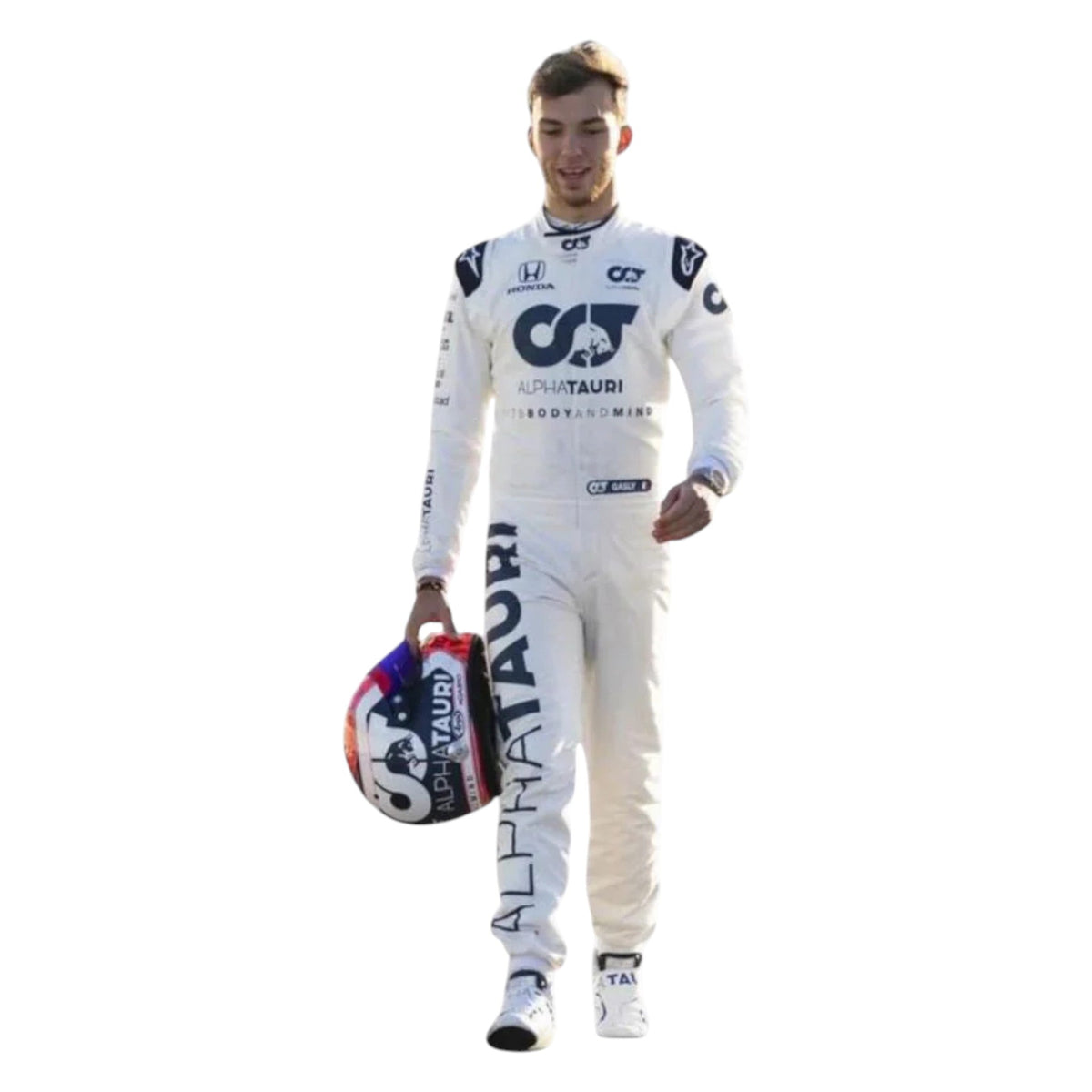 Pierre Gasly 2020 AlphaTauri F1 Race Suit - Prix Racewears image 4