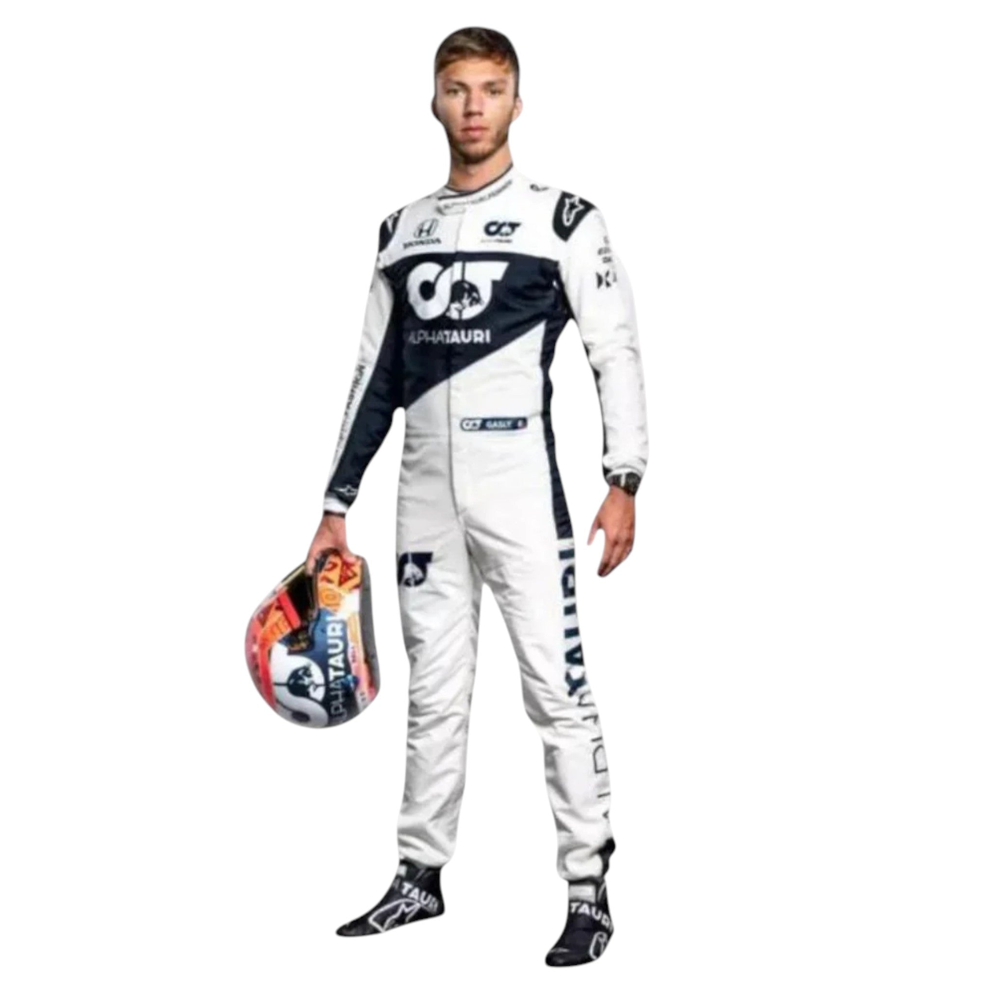 Pierre Gasly 2021 AlphaTauri F1 Race Suit - Prix Racewears image 2