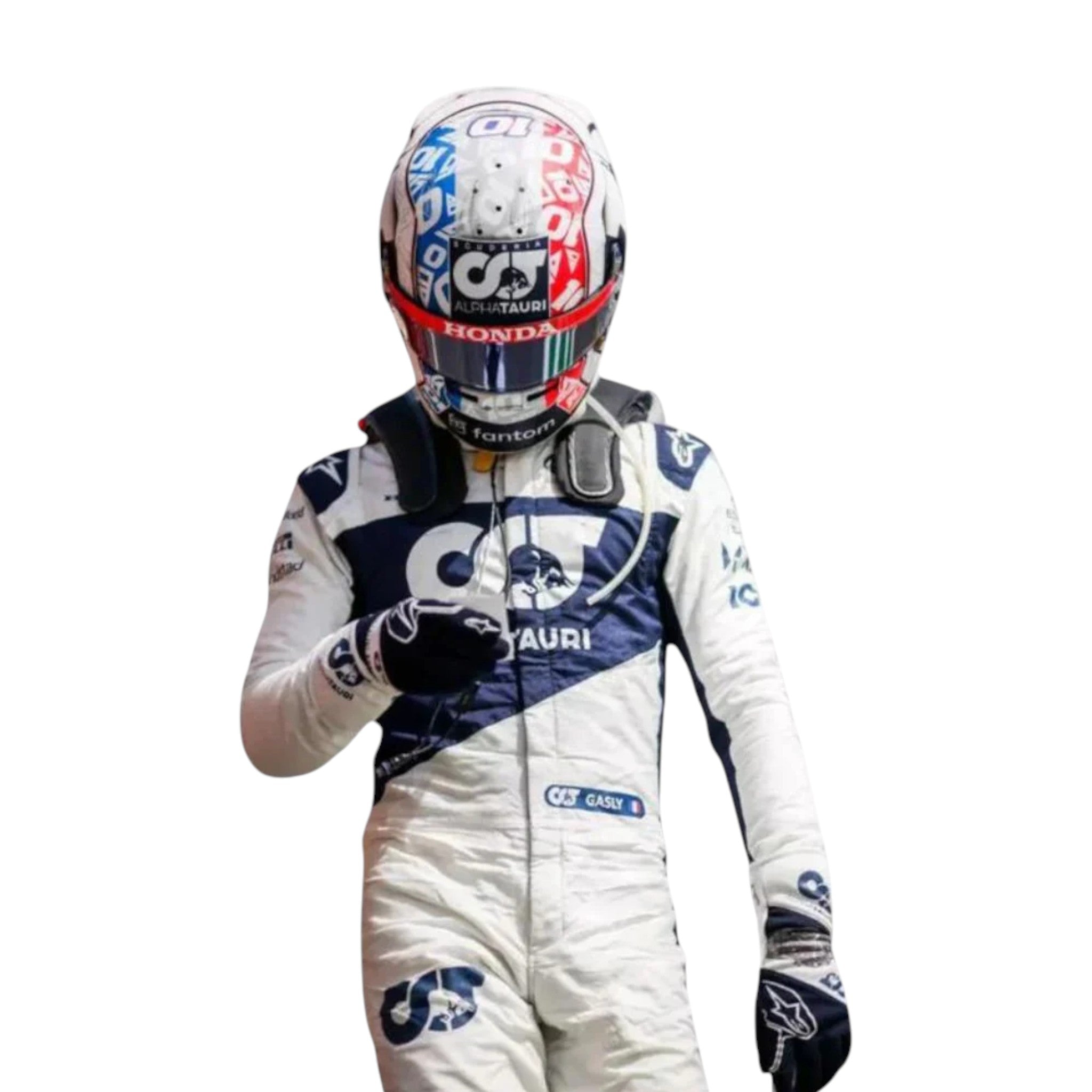 Pierre Gasly 2021 AlphaTauri F1 Race Suit - Prix Racewears image 4