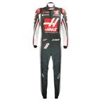 Romain Grosjean 2017 Haas F1 Race Suit - Prix Racewears image 1
