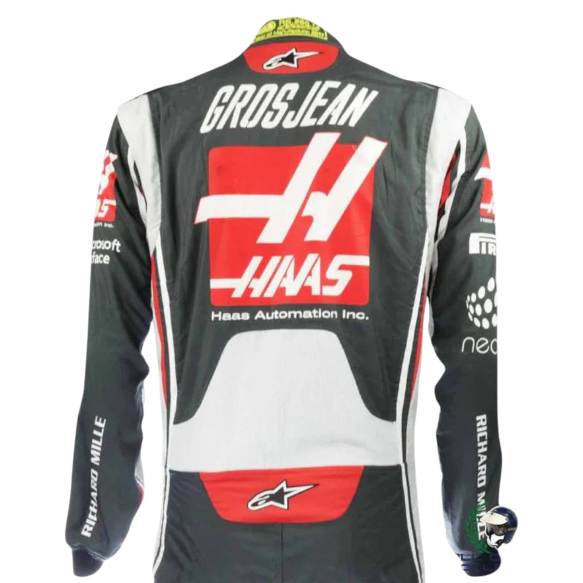 Romain Grosjean 2017 Haas F1 Race Suit - Prix Racewears image 3