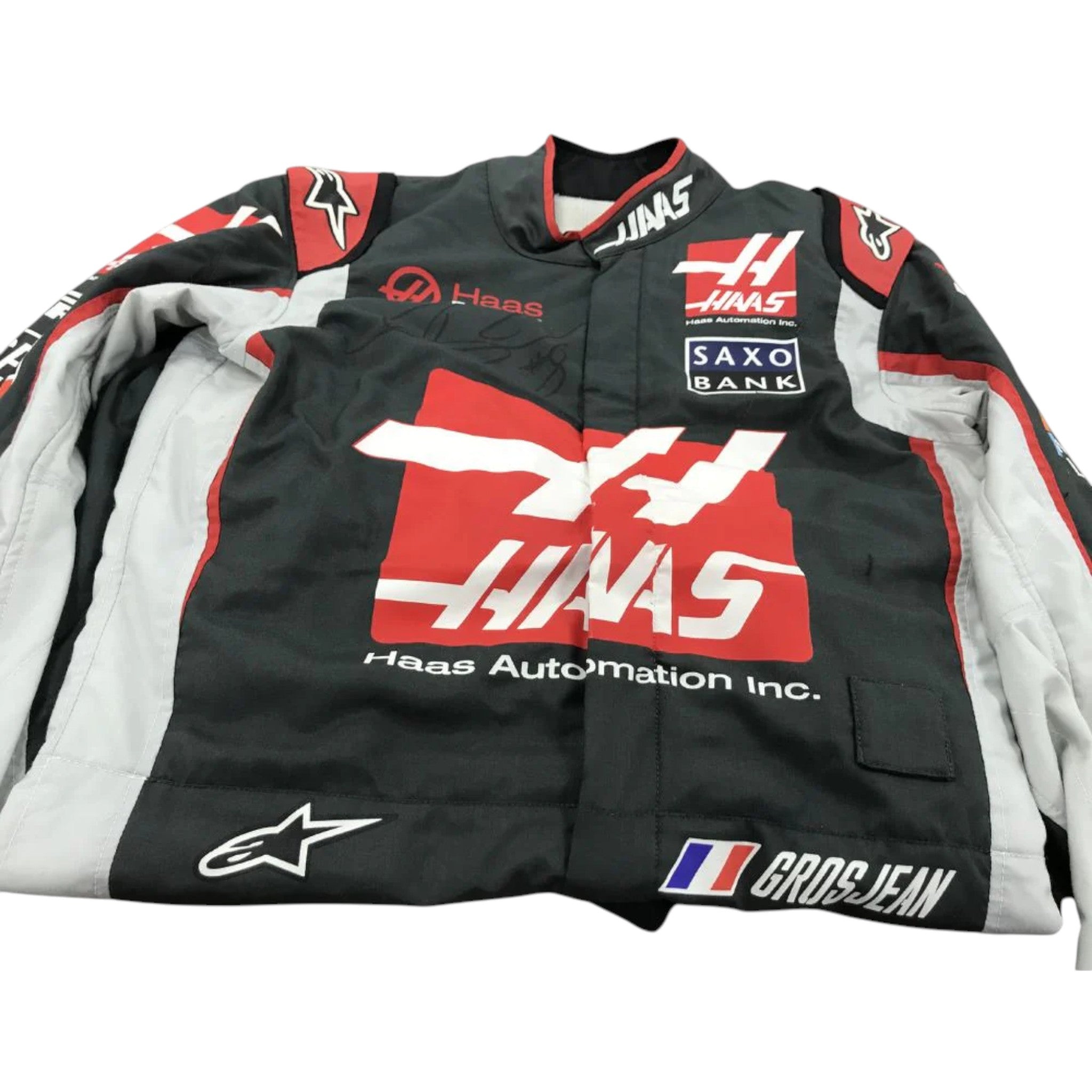 Romain Grosjean 2018 Haas F1 Race Suit - Prix Racewears image 2