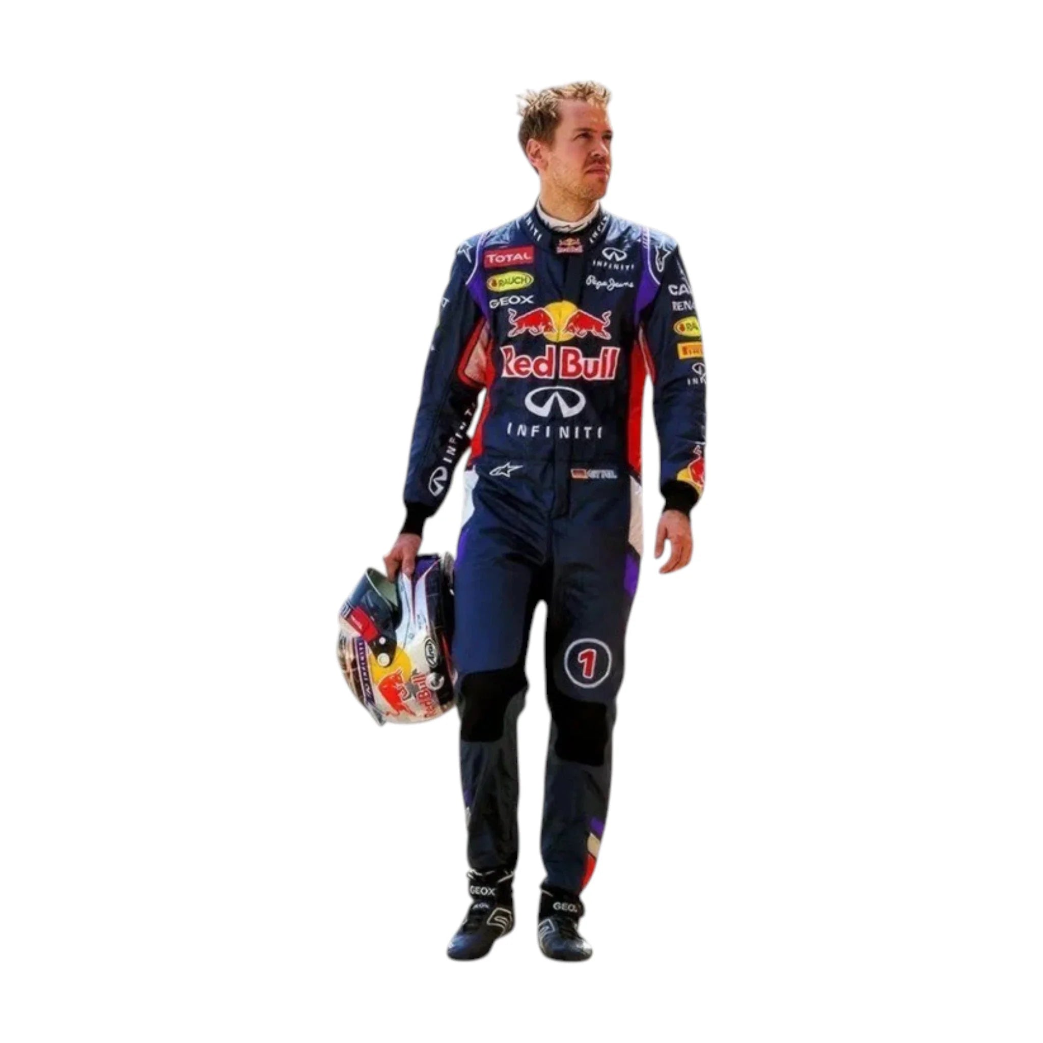 Sebastian Vettel 2014 Red Bull F1 Racing Suit - Prix Racewears image 1