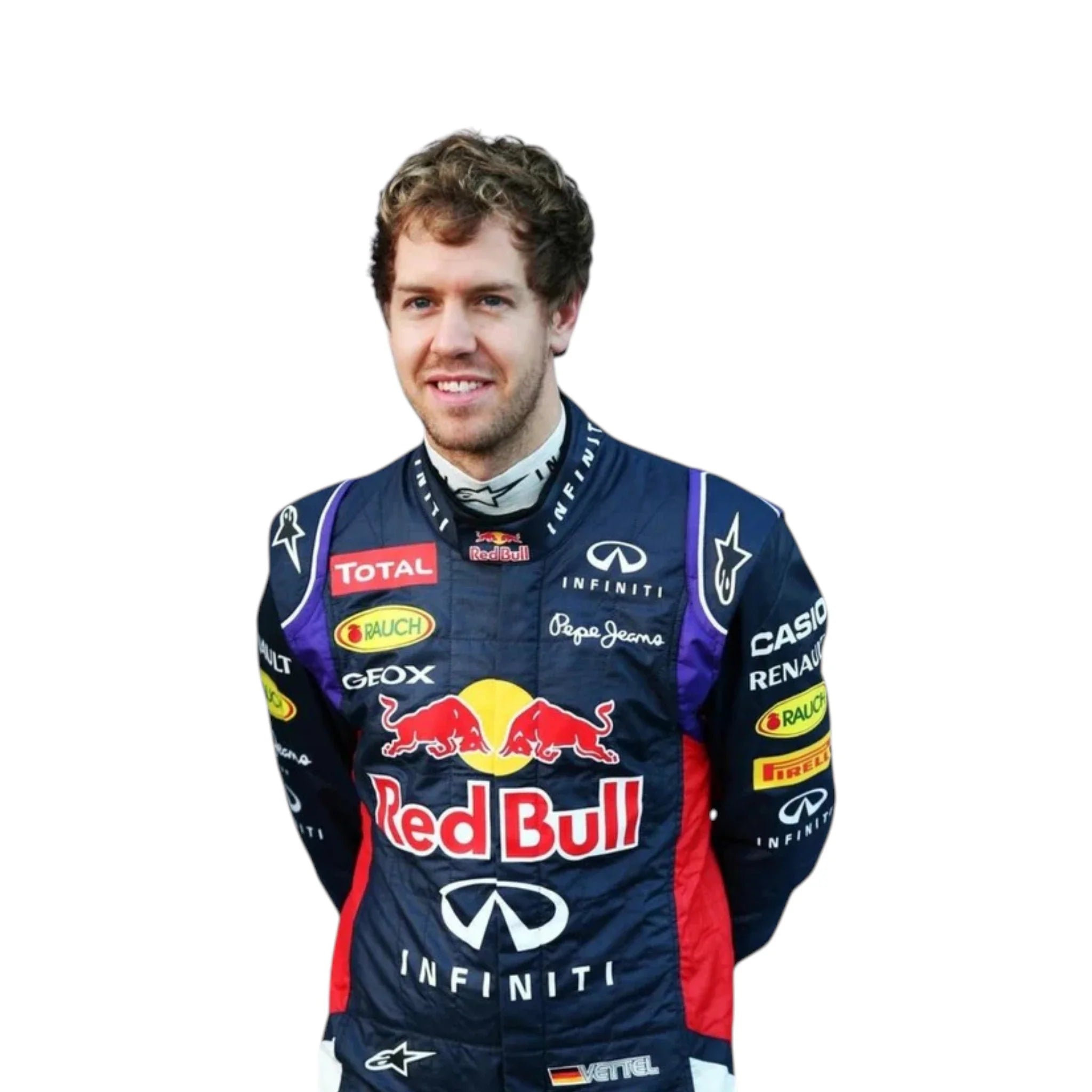 Sebastian Vettel 2014 Red Bull F1 Racing Suit - Prix Racewears image 4