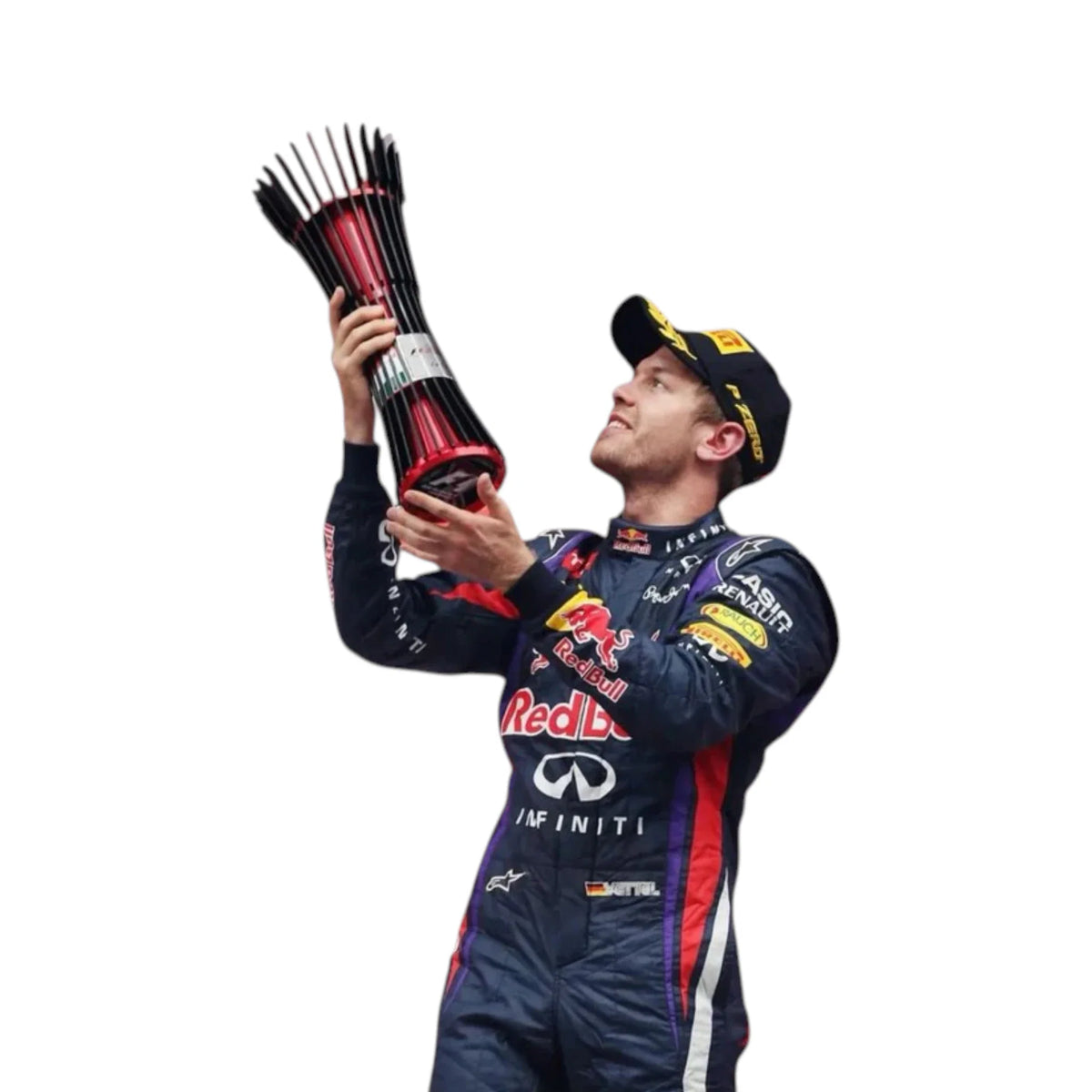 Sebastian Vettel 2014 Red Bull F1 Racing Suit - Prix Racewears image 5