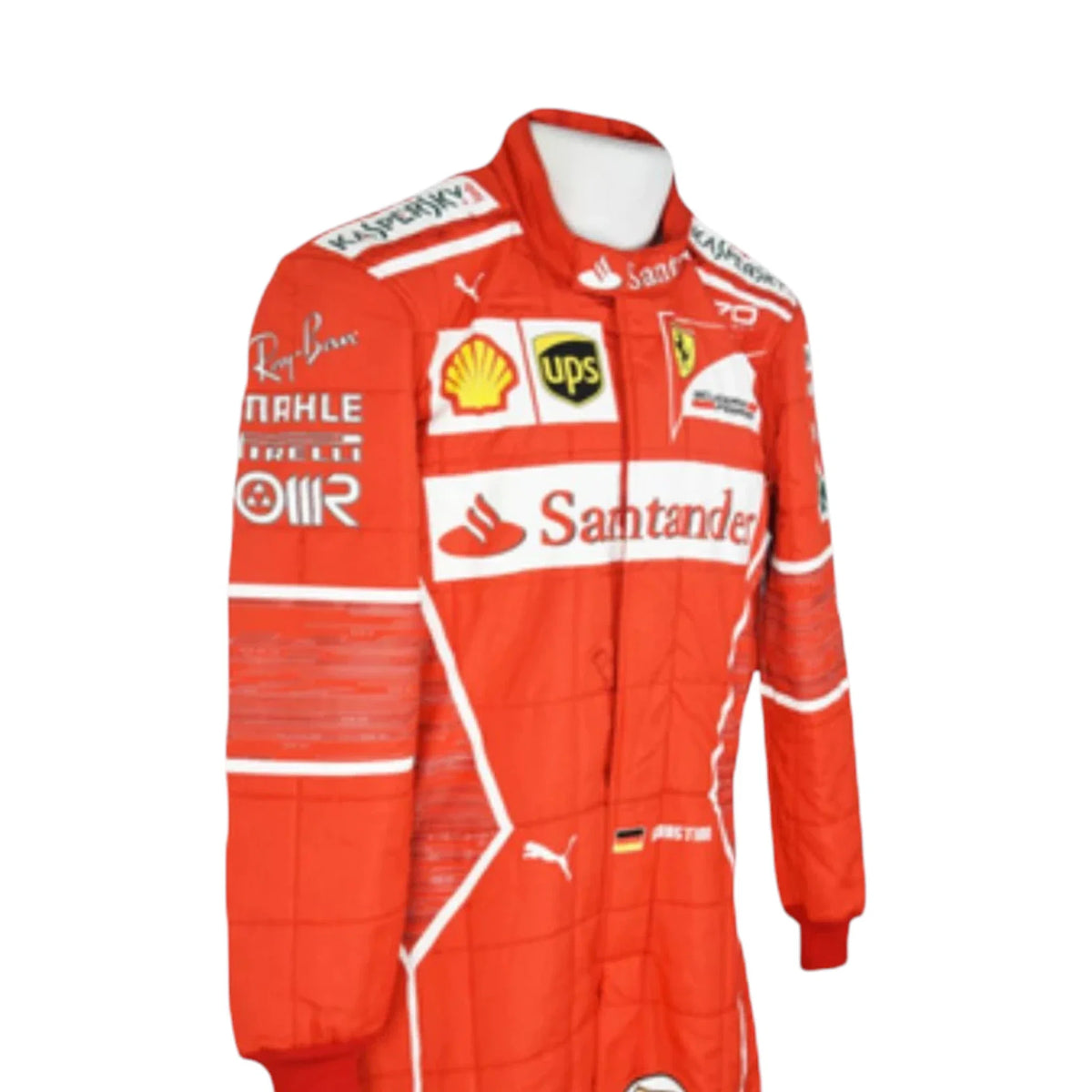 Sebastian Vettel 2017 Ferrari F1 Racing Suit - Prix Racewears image 6