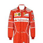 Sebastian Vettel 2017 Ferrari F1 Racing Suit - Prix Racewears image 7