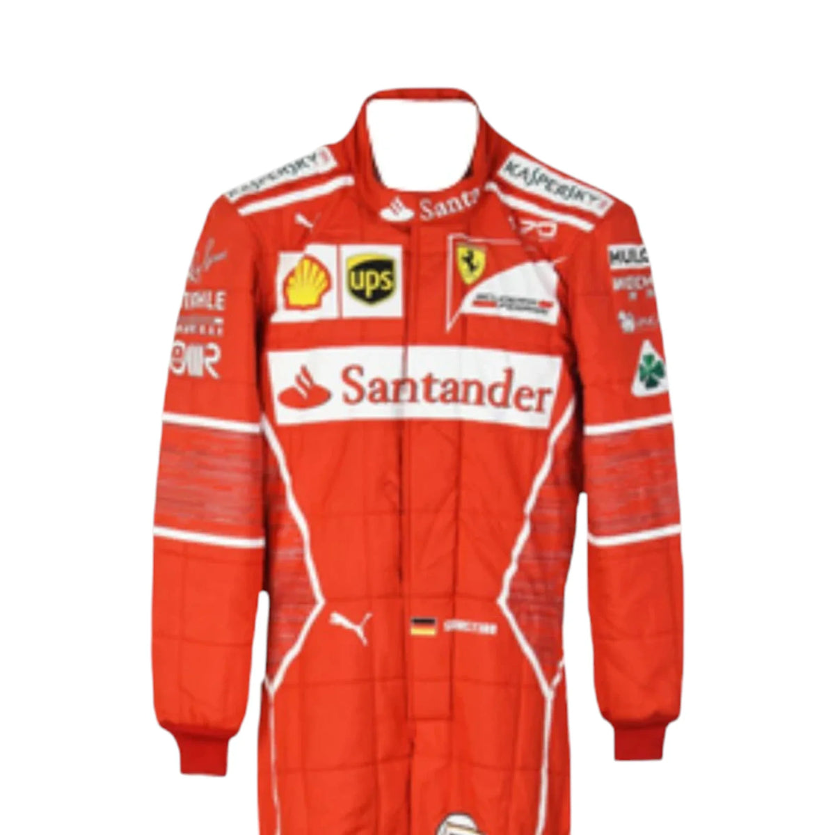 Sebastian Vettel 2017 Ferrari F1 Racing Suit - Prix Racewears image 7