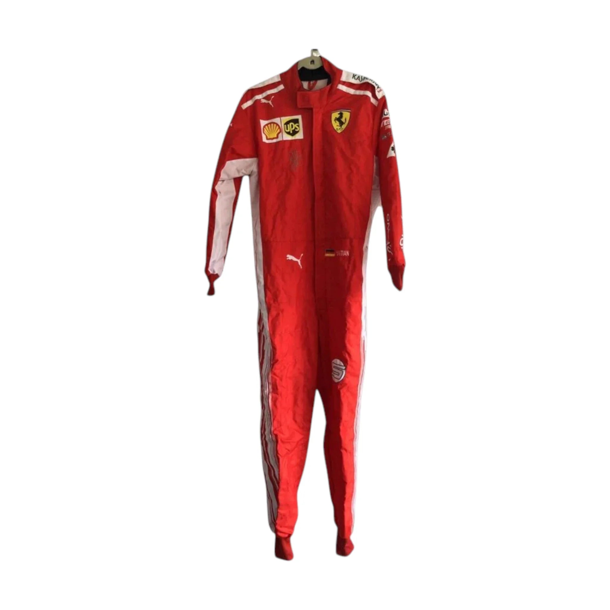 Sebastian Vettel 2018 Ferrari F1 Racing Suit - Prix Racewears image 2