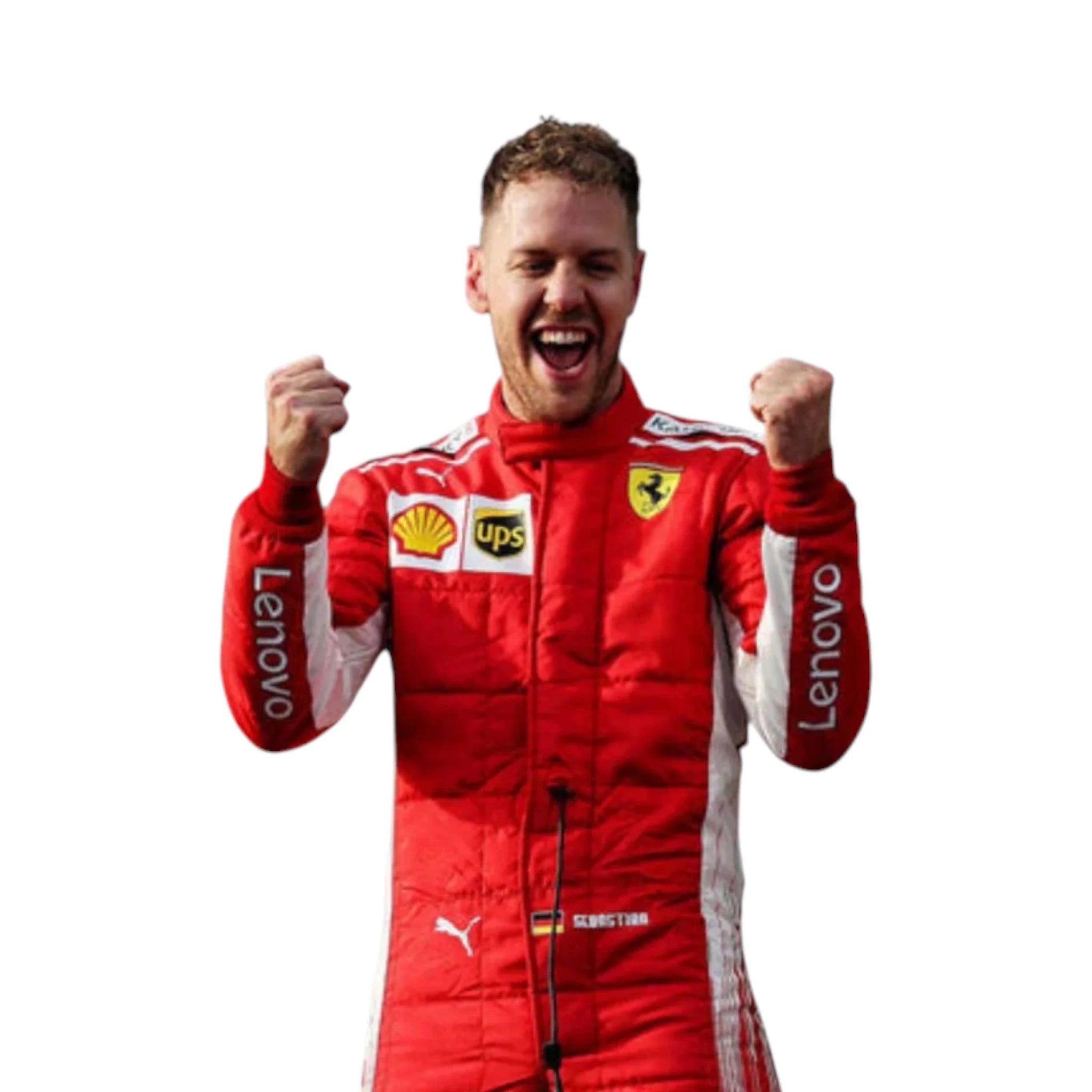 Sebastian Vettel 2018 Ferrari F1 Racing Suit - Prix Racewears image 4