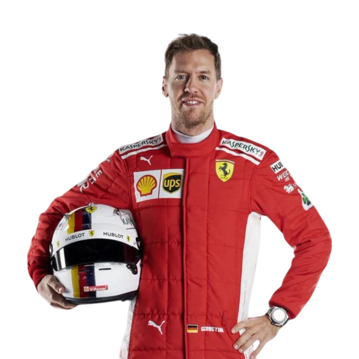 Sebastian Vettel 2018 Ferrari F1 Racing Suit - Prix Racewears image 6