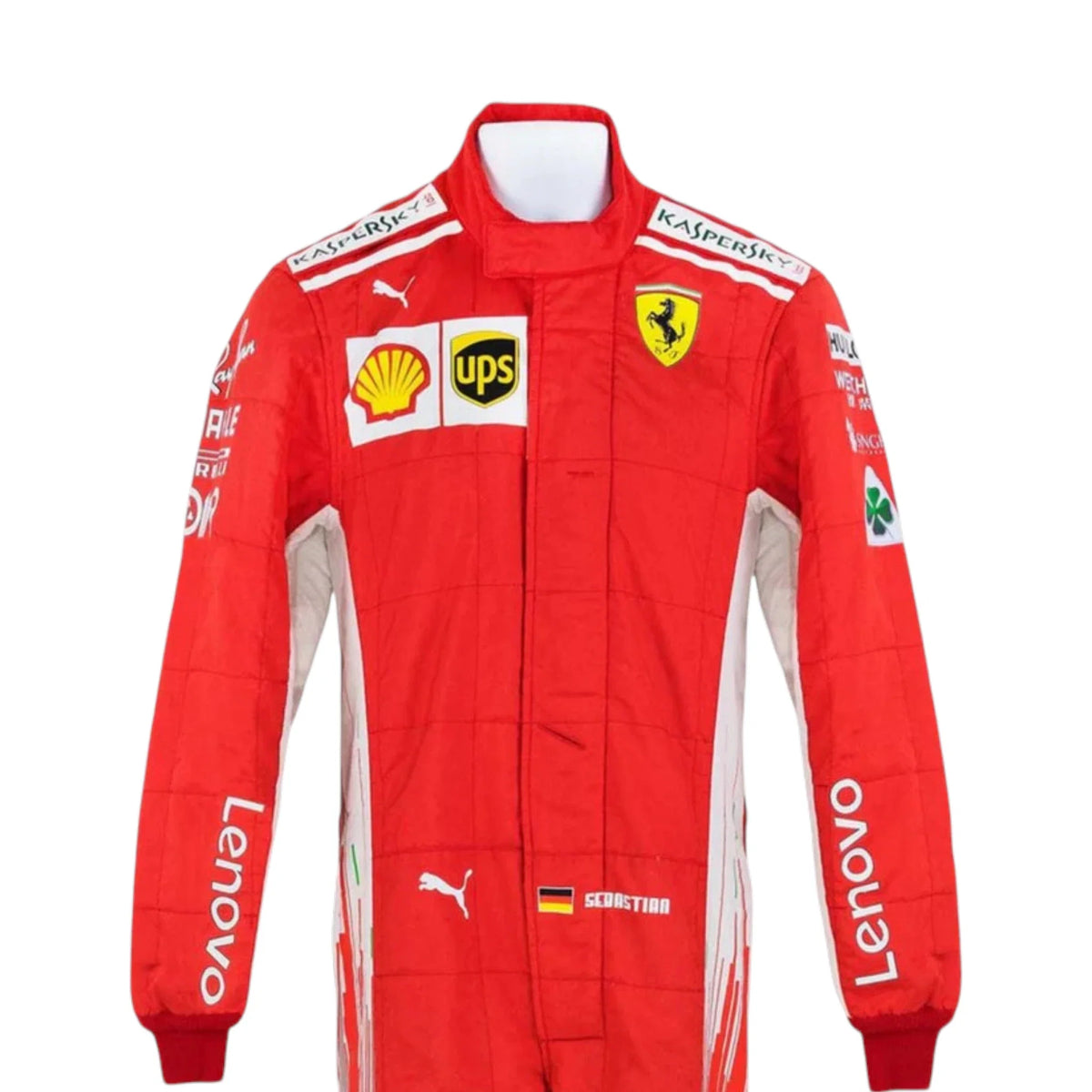 Sebastian Vettel 2018 Ferrari F1 Racing Suit - Prix Racewears image 7