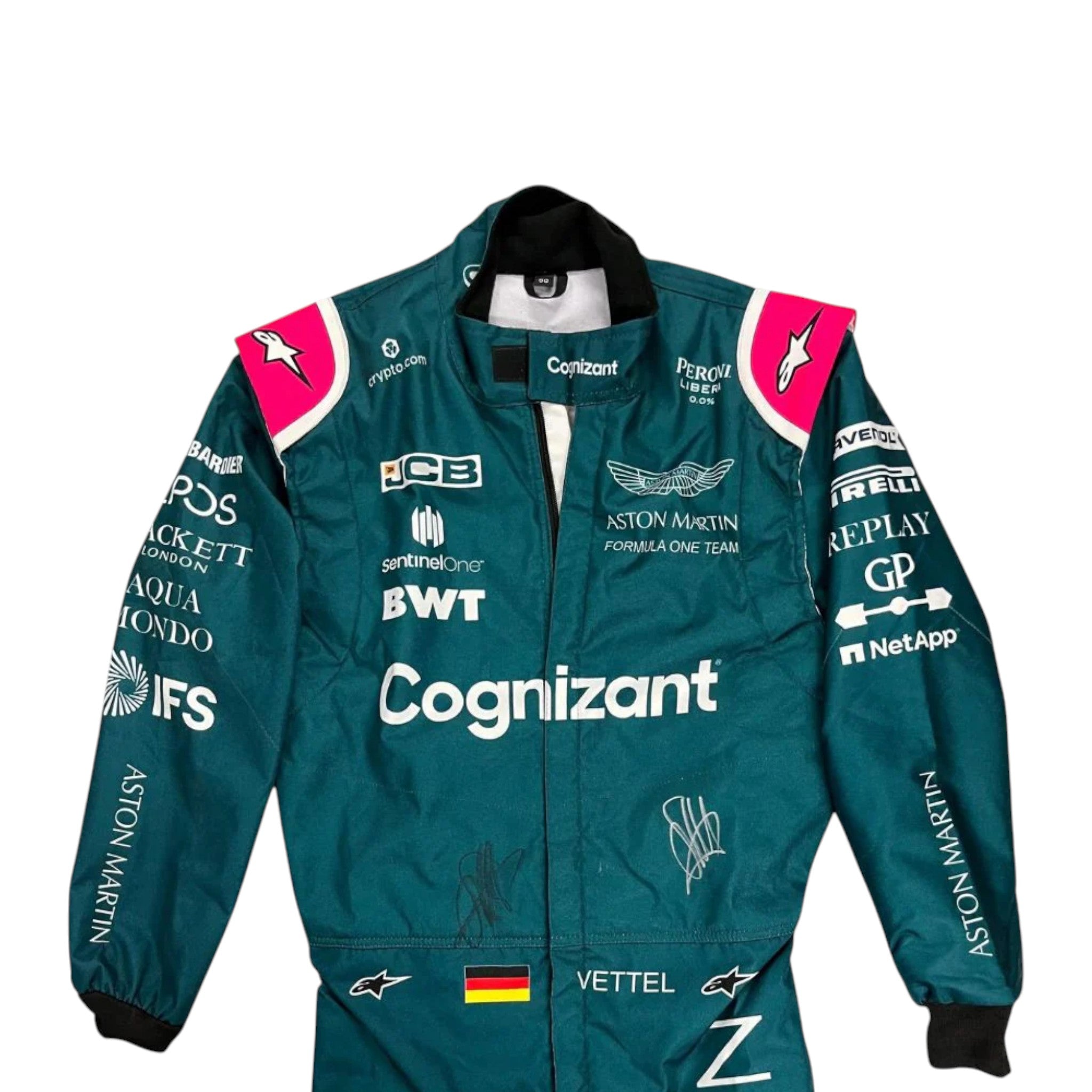 Sebastian Vettel 2021 Aston Martin F1 Race Suit - Prix Racewears image 3