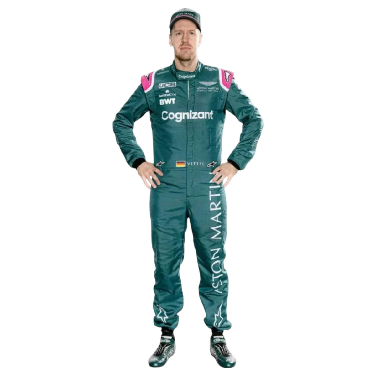 Sebastian Vettel 2021 Aston Martin F1 Race Suit - Prix Racewears image 1
