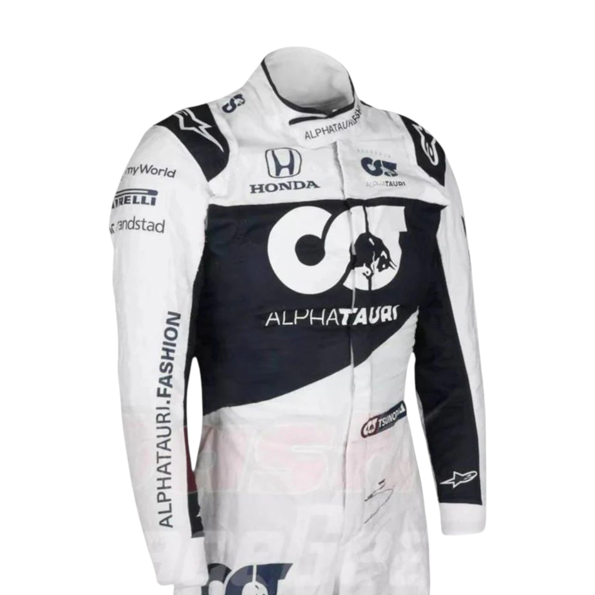 Yuki Tsunoda 2021 AlphaTauri F1 Race Suit - Prix Racewears image 3
