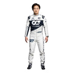 Yuki Tsunoda 2021 AlphaTauri F1 Race Suit - Prix Racewears image 1
