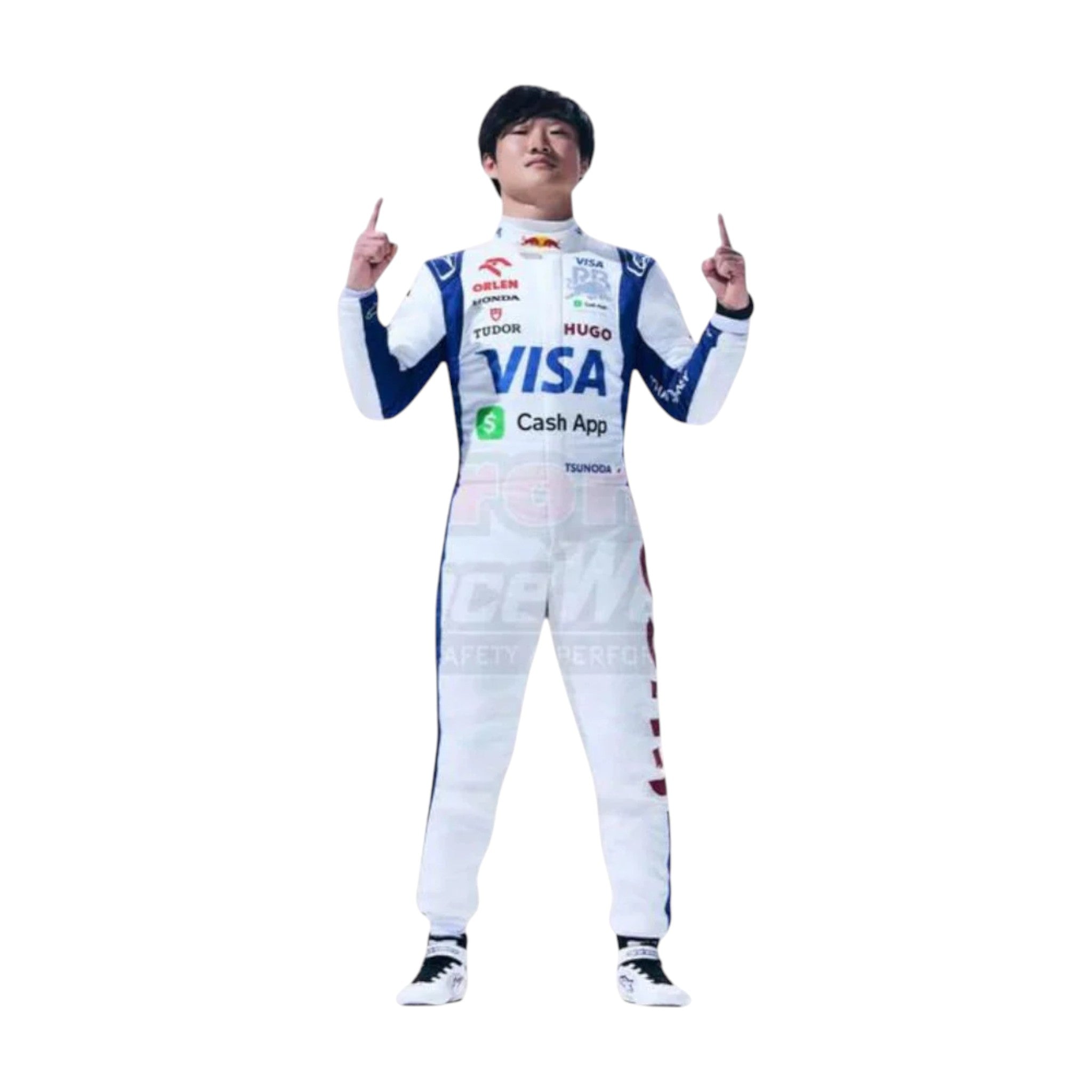 Yuki Tsunoda 2024 AlphaTauri F1 Race Suit - Prix Racewears image 2
