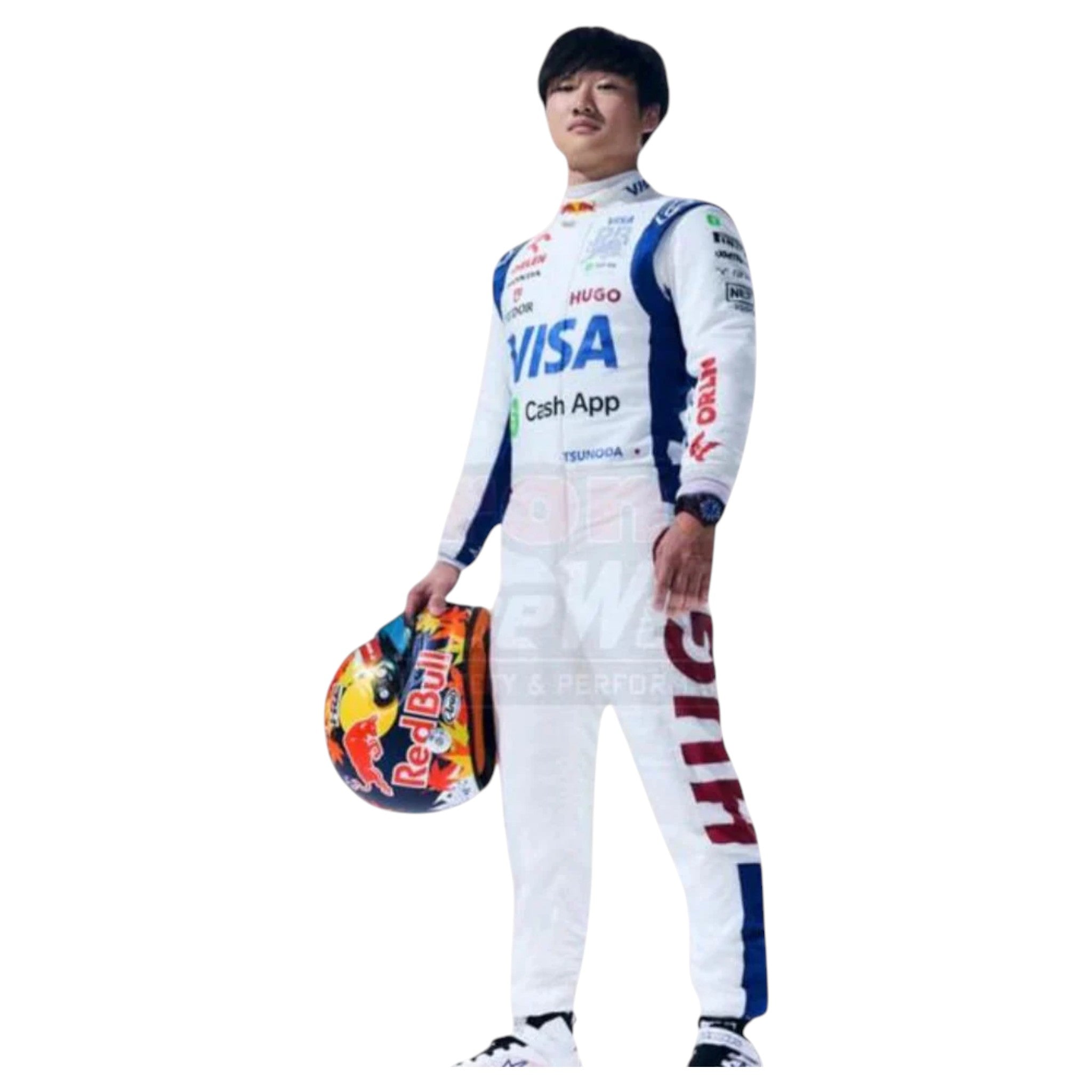 Yuki Tsunoda 2024 AlphaTauri F1 Race Suit - Prix Racewears image 3