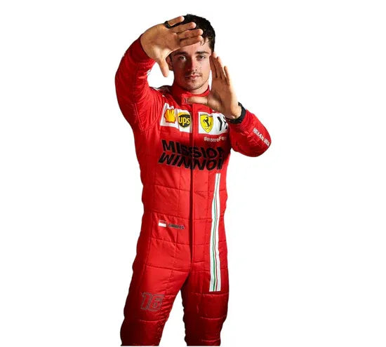 2021 Charles Leclerc Team Ferrari F1 Race Suit