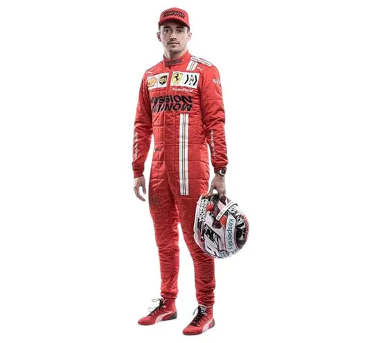2021 Charles Leclerc Team Ferrari F1 Race Suit