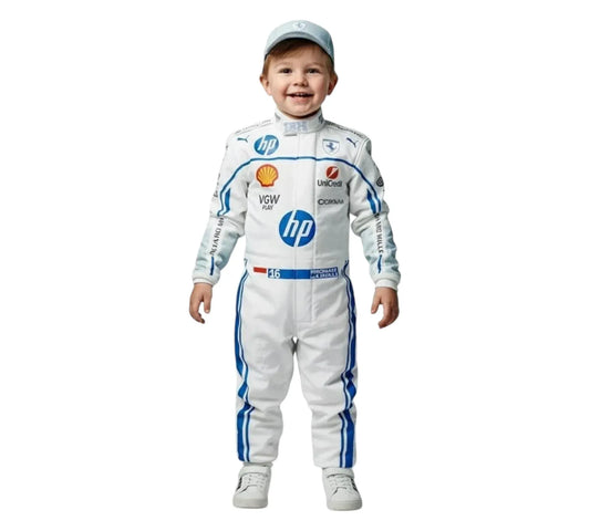 Charles Leclerc Ferrari Monaco GP 2025 Kids F1 Racing Suit